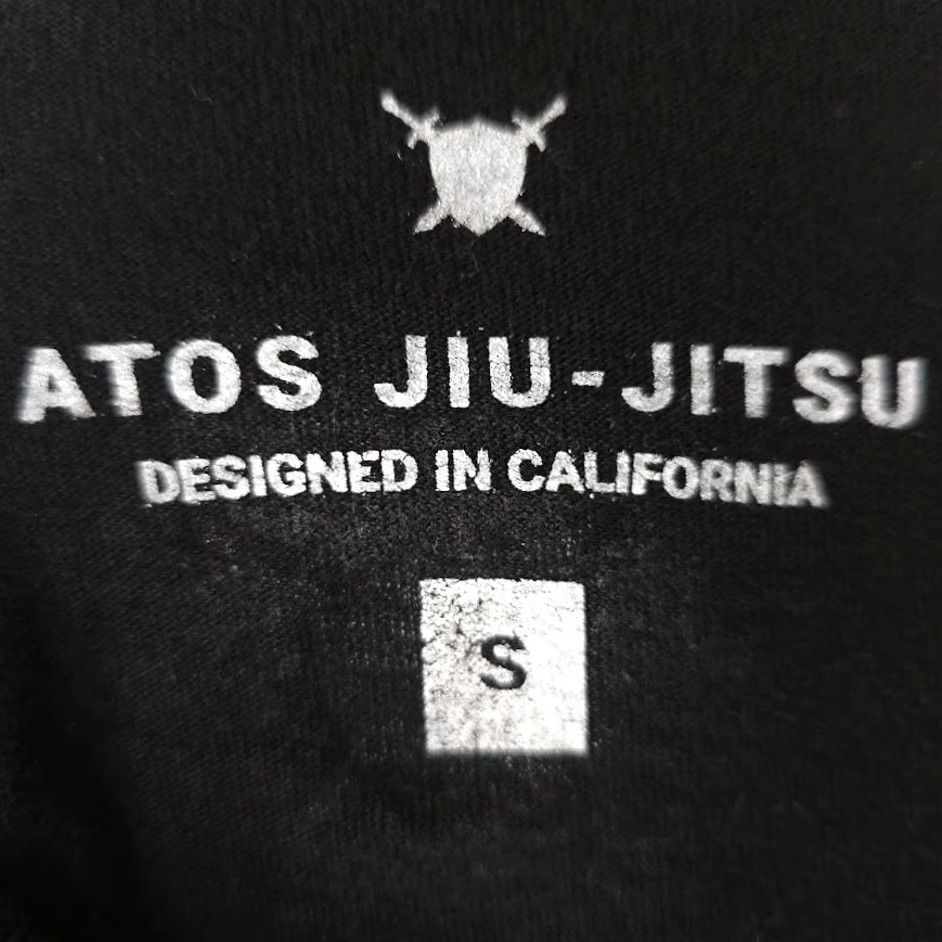 Vintage Atos Jiu Jitsu T Shirt Mens Size S Black Brazilian Martial Arts Shirt Mens Black Size US S / EU 44-46 / 1 - 7 Thumbnail