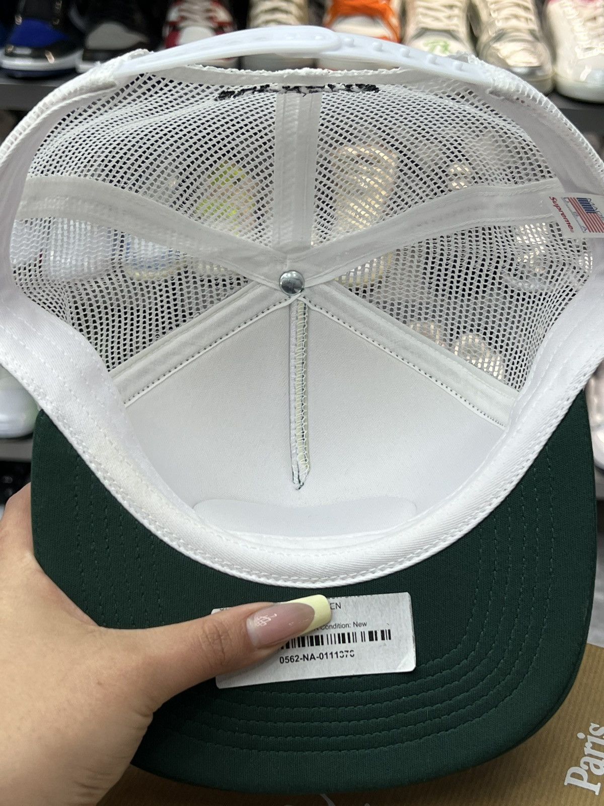 Supreme Supreme Authorized Mesh Back 5 Panel Cap Size ONE SIZE - 9 Thumbnail