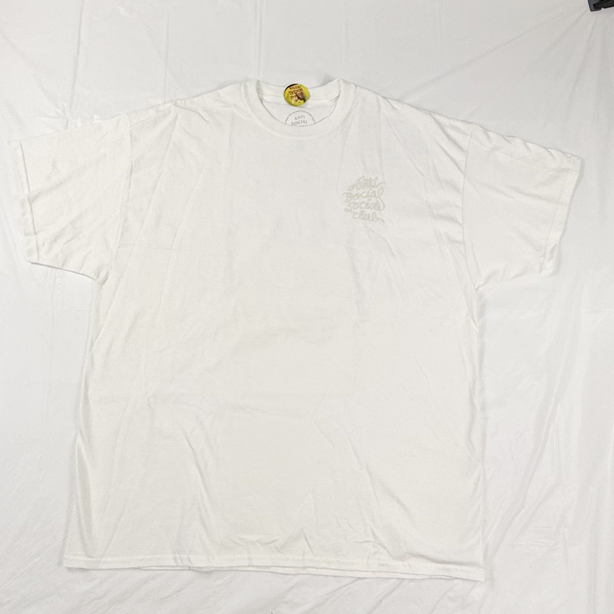 Anti Social Social Club Anti Social Social Club Lasso Mind Games Tee White 2XL Size US XXL / EU 58 / 5 - 2 Thumbnail