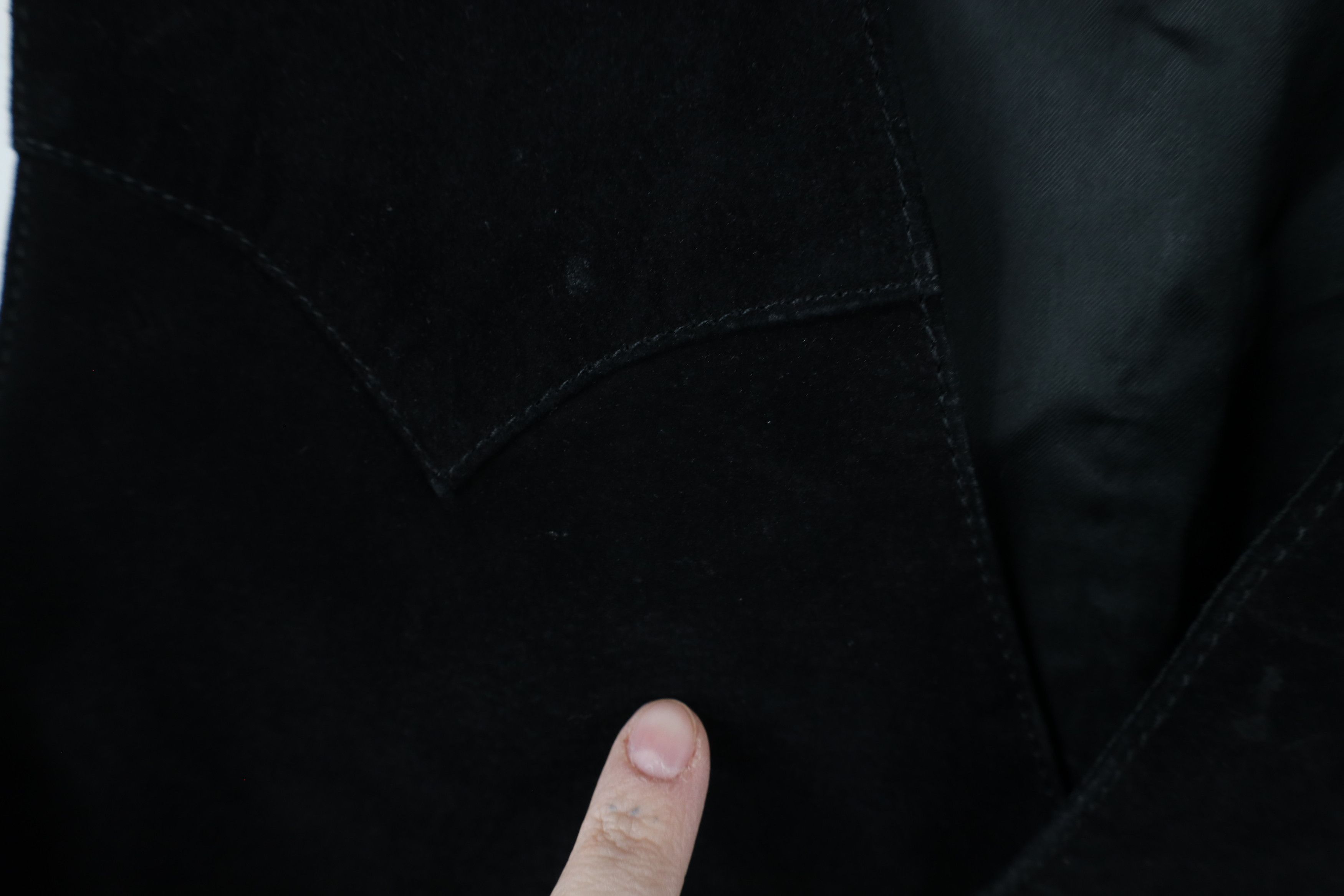 Vintage Vintage 90s Scully Suede Leather Western Vest Jacket Black Size US L / EU 52-54 / 3 - 6 Thumbnail