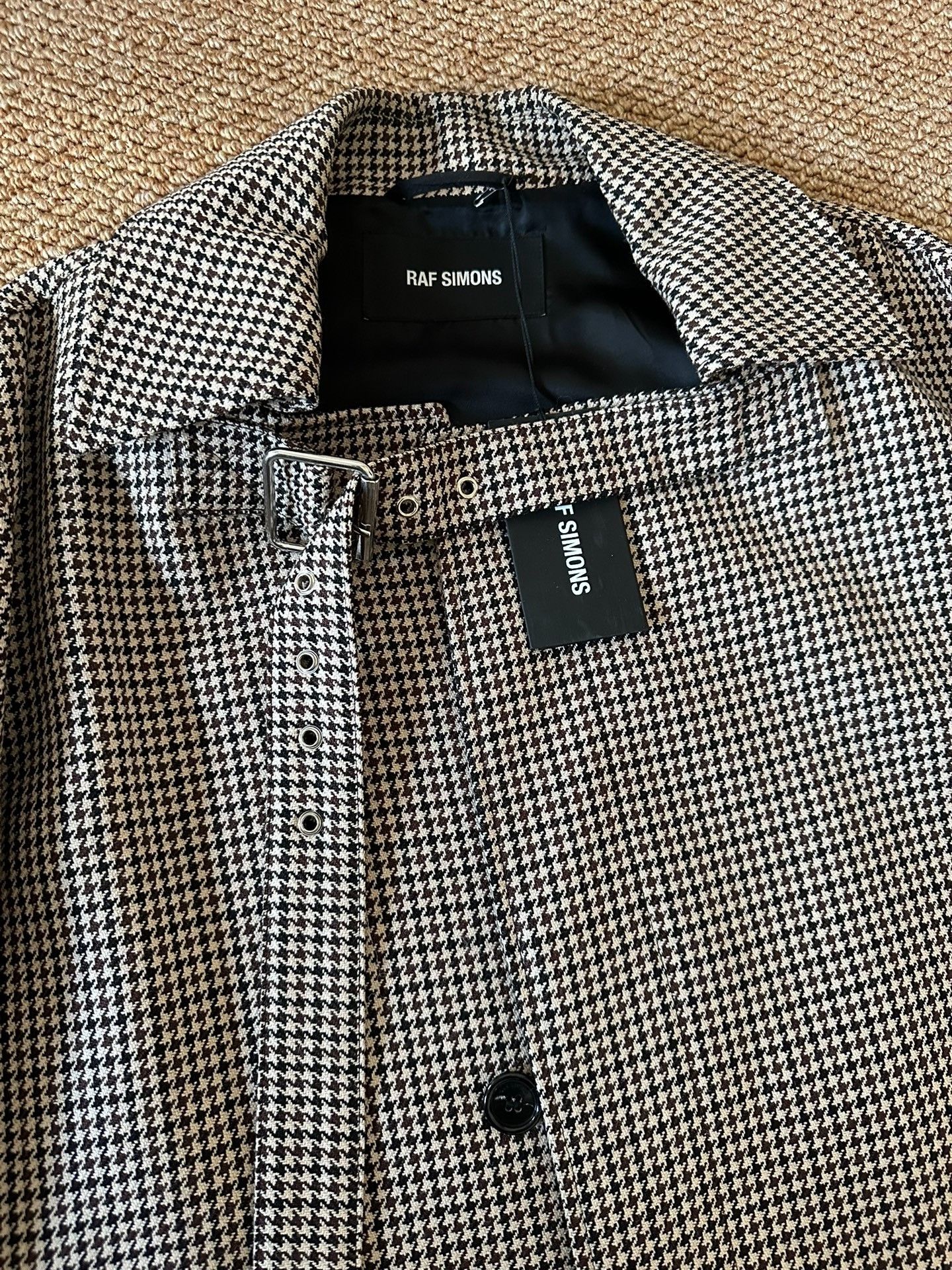 Raf Simons Raf Simons 17SS Buckle Wool Coat Nextarrow-2501 Size US M / EU 48-50 / 2 - 3 Thumbnail