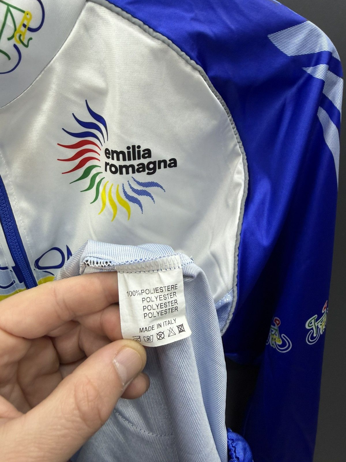 Vintage Nalini Team Cycling Jersey Riccione Bike Hotels Italy Size M Size US M / EU 48-50 / 2 - 6 Thumbnail