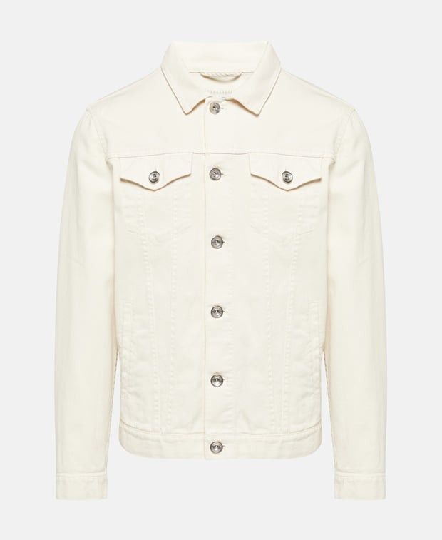 Brunello Cucinelli Denim jacket Size US L / EU 52-54 / 3 - 1 Thumbnail