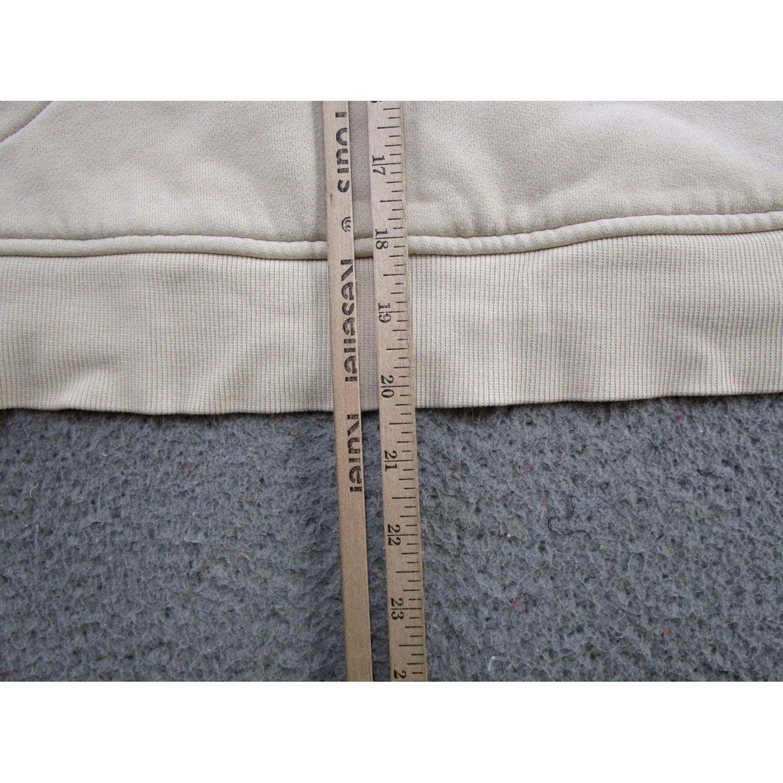 Lululemon Lululemon Scuba Beige 1/2 Zip Hoodie Women M/L Cotton Blend Fleece Size M / US 6-8 / IT 42-44 - 7 Thumbnail