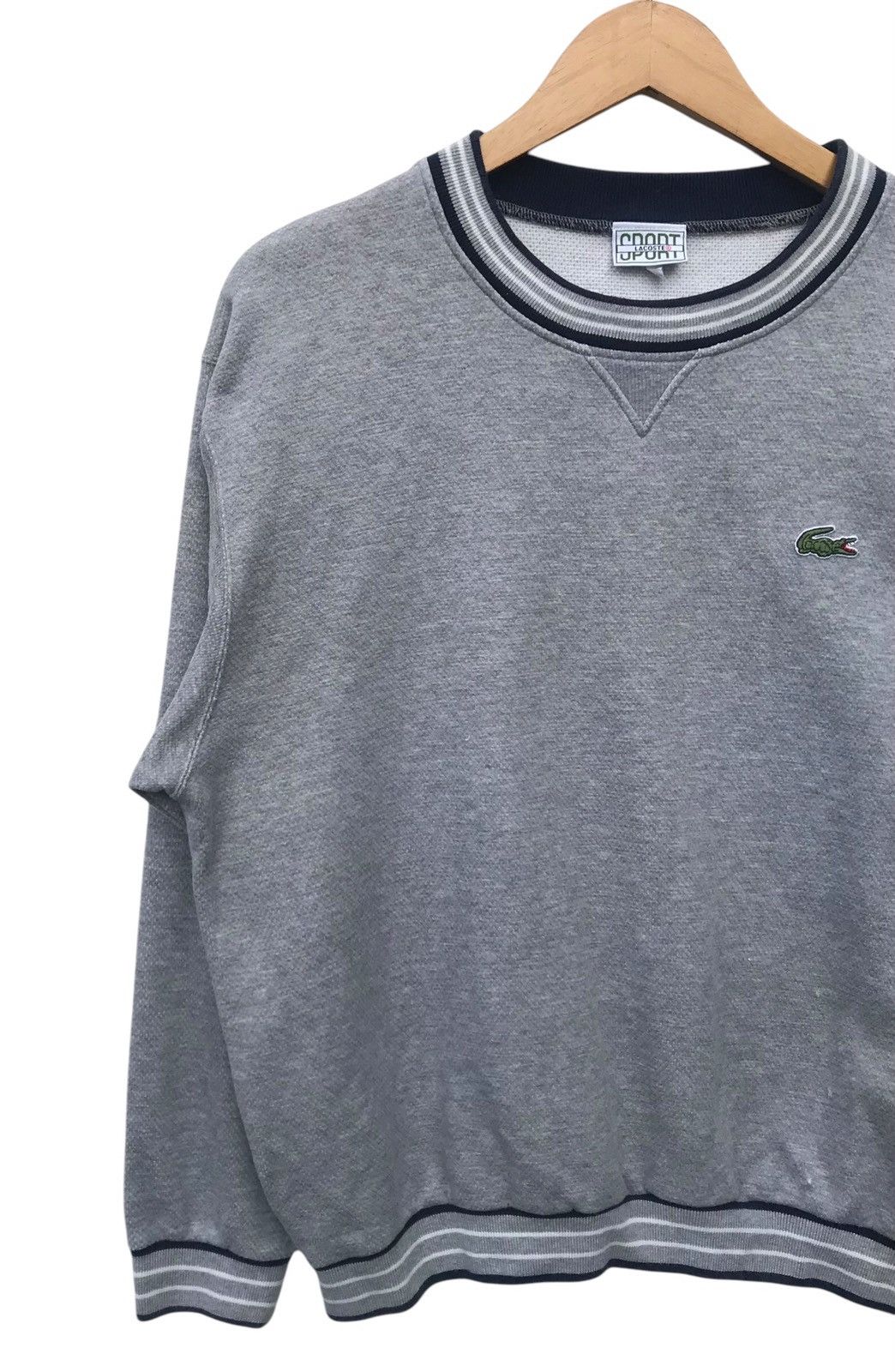 Lacoste Stains Lacoste Spellout Sweatshirt Pullover Size US M / EU 48-50 / 2 - 5 Thumbnail