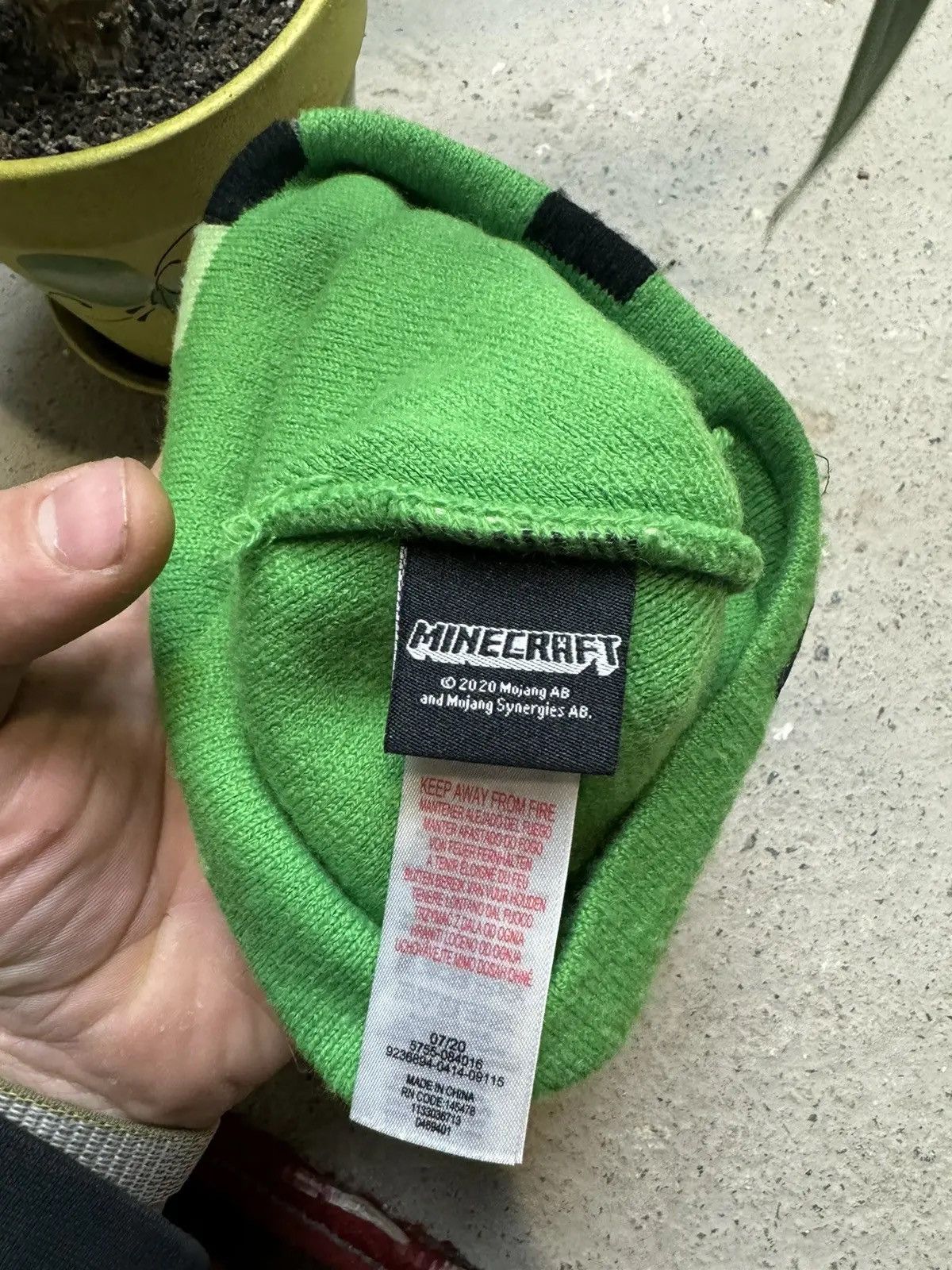 Vintage Y2K MINECRAFT CREEPER BAP HAT BEANIE CAP Size ONE SIZE - 6 Thumbnail