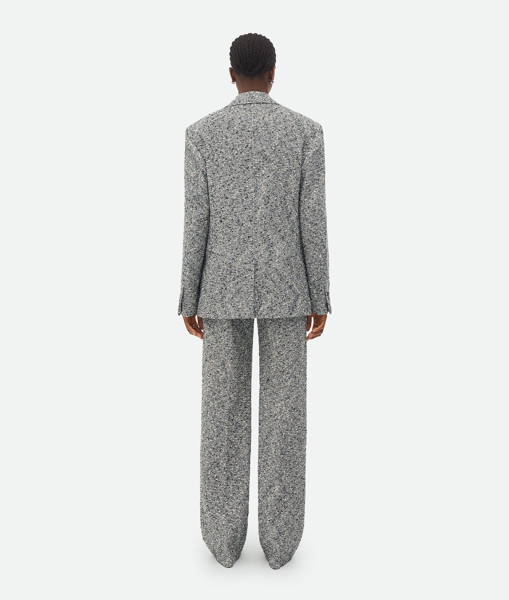 Bottega Veneta o1bcso1str0225 Cotton Bouclé Jacket in Multicolor Size XS / US 0-2 / IT 36-38 - 3 Thumbnail