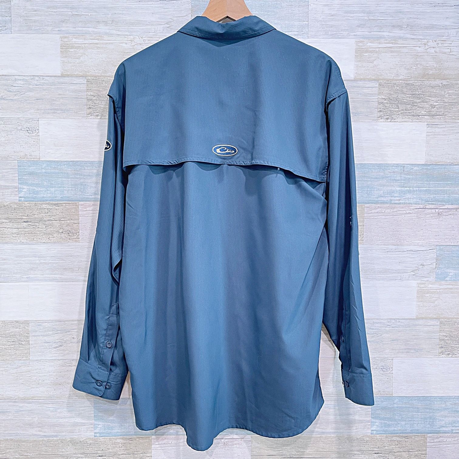 Drake Drake Performance Fishing Shirt Blue Long Sleeve Mens Medium Size US M / EU 48-50 / 2 - 3 Thumbnail