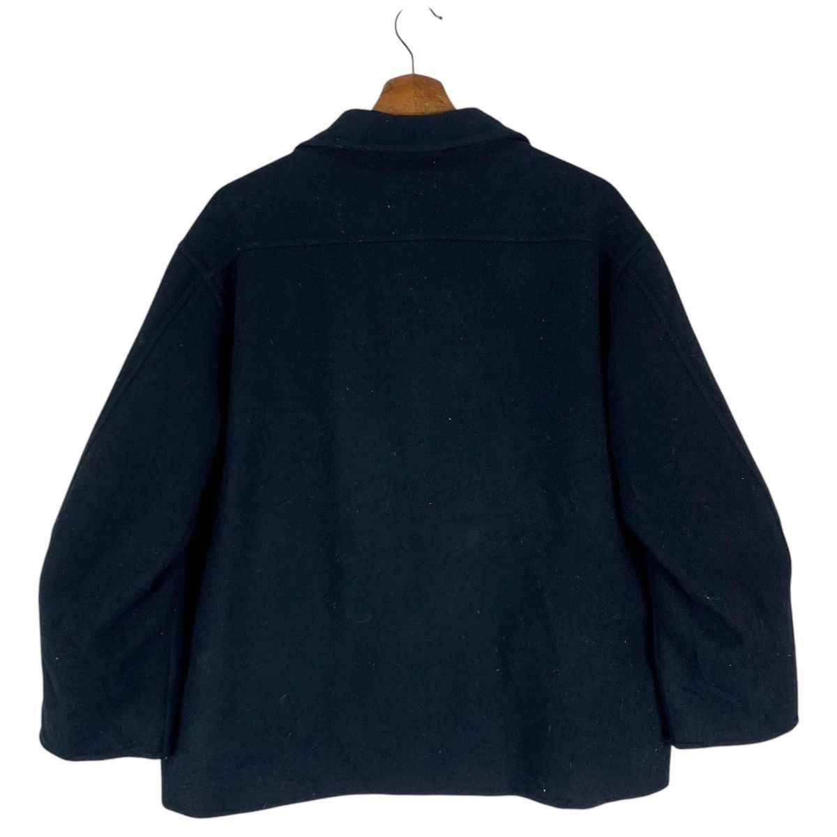 Jil Sander × Uniqlo VINTAGE JILL SANDER UNIQLO BOMBER WOOL JACKET Size S / US 4 / IT 40 - 6 Thumbnail