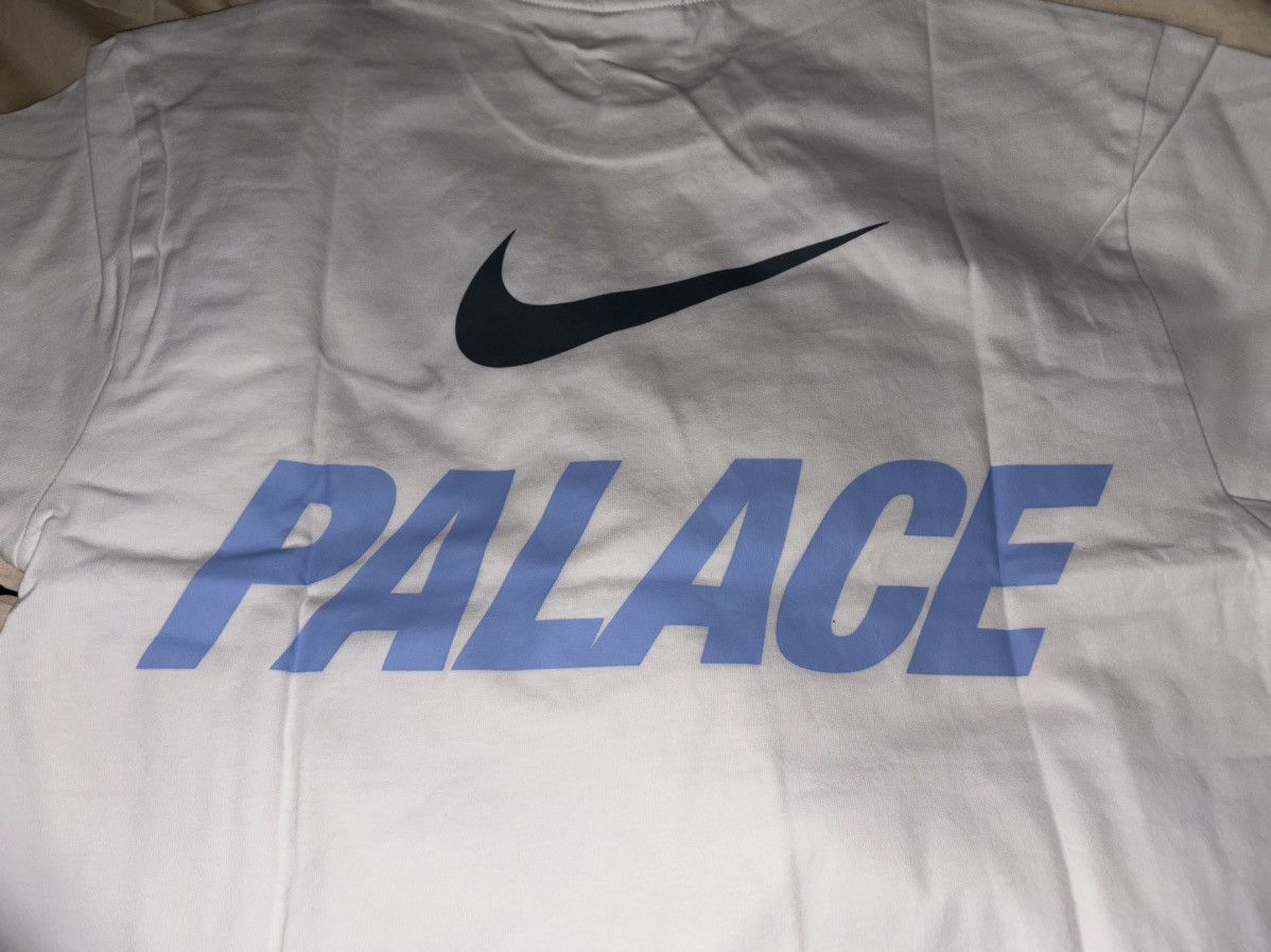 Palace Palace Nike Font Swoosh T-Shirt White Size US S / EU 44-46 / 1 - 2 Thumbnail