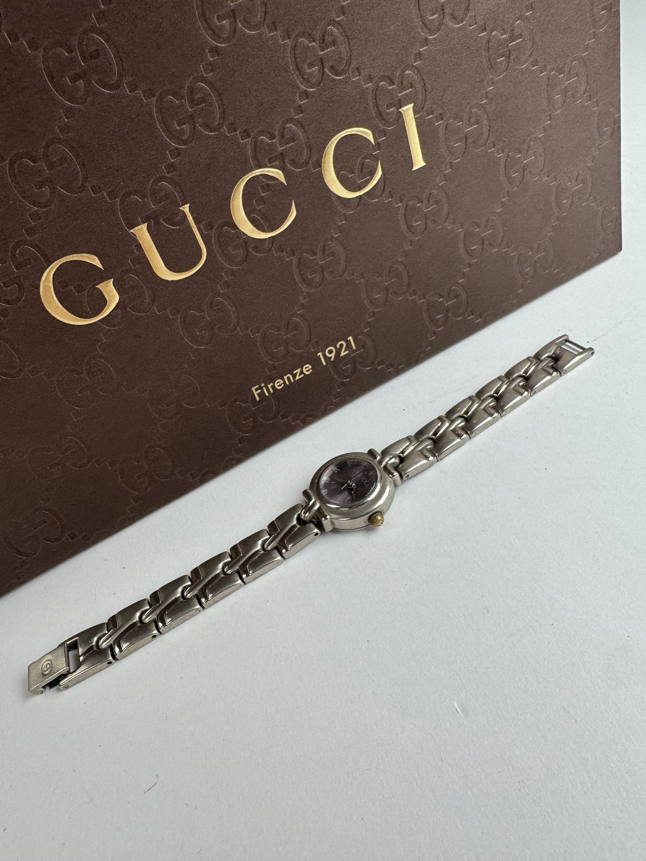 Gucci Vintage steel Watch silver Size ONE SIZE - 1 Thumbnail