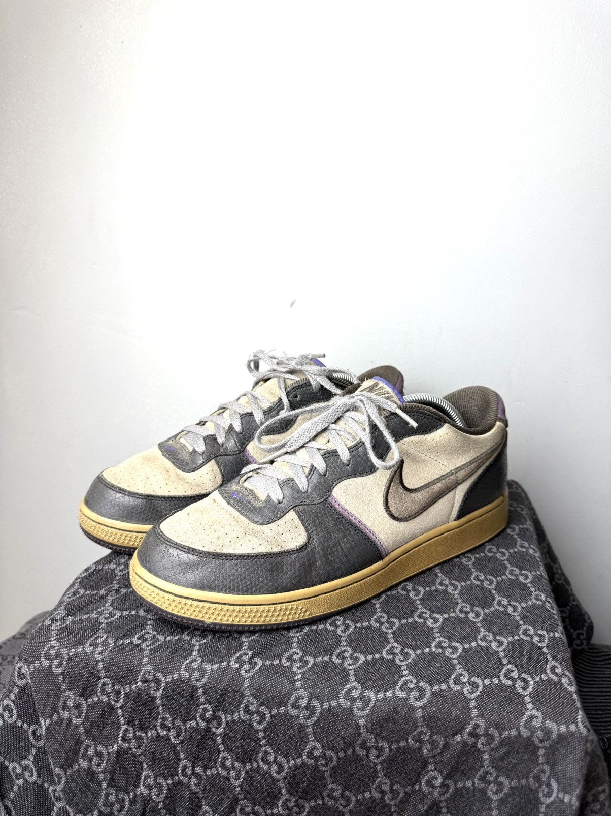 Nike Rare! Vintage Nike Terminator Dunk Sneakers Size US 8.5 / EU 41-42 - 1 Thumbnail