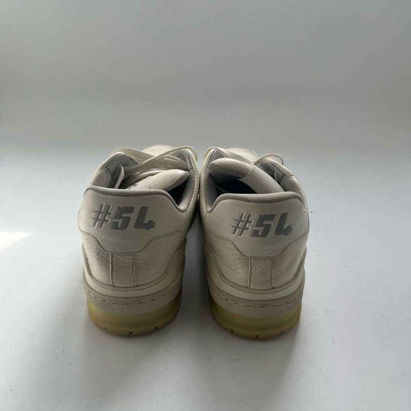 Louis Vuitton Louis Vuitton White Low-Top Trainer Sneakers -2508 Size US 10.5 / IT 40.5 - 4 Thumbnail