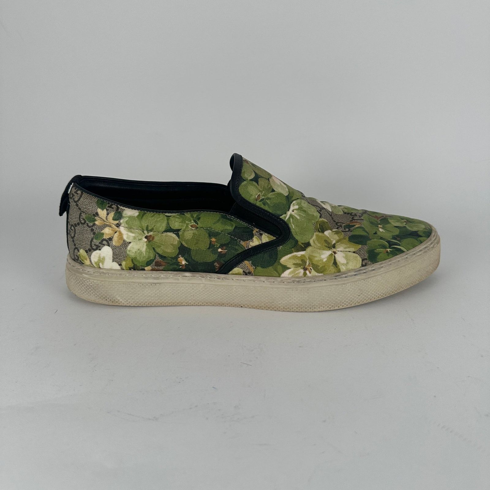 Gucci Bloom Green Slip-On Sneaker Size 12