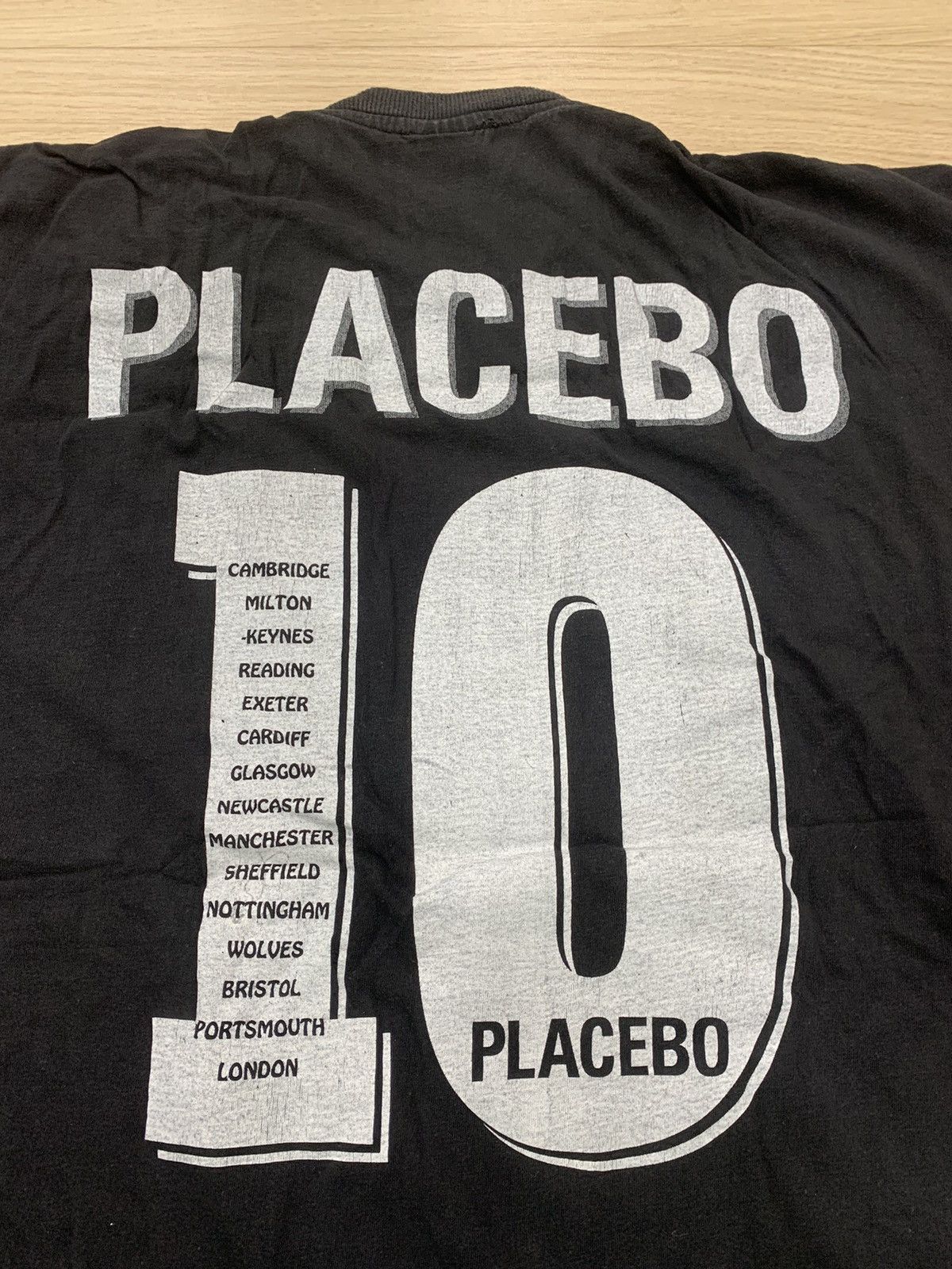 Band Tees × Rap Tees BAND PLACEBO SHIRT TOUR SUEDE DEFTONES Size US L / EU 52-54 / 3 - 10 Thumbnail