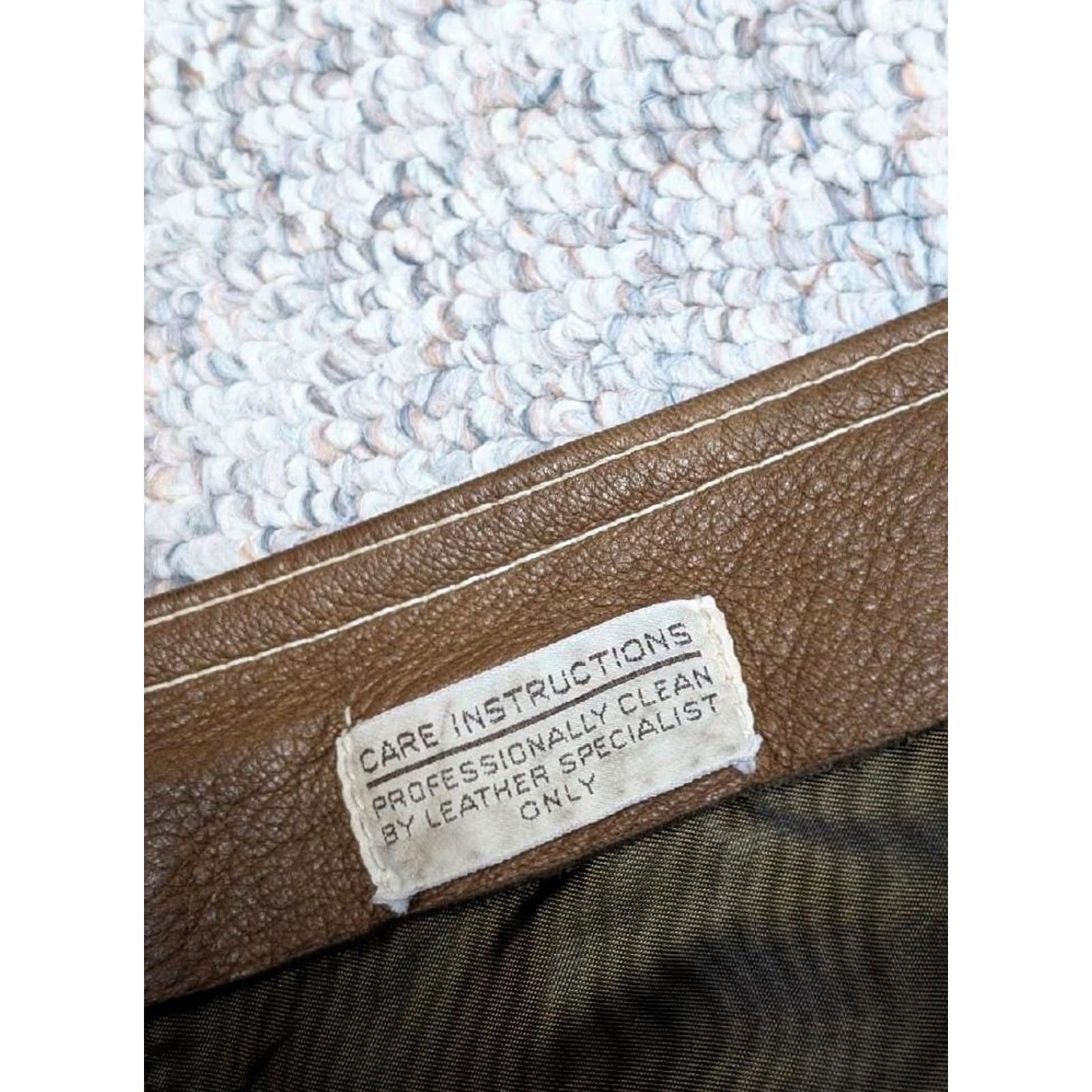 Vintage VINTAGE Buckskin Belted overcoat Brown deerskin leather Buckskin Belt Buckle 1970s Women M Hippie Boho Western Trench Coat Snap Belt #Mens Womens Size M / US 6-8 / IT 42-44 - 7 Thumbnail