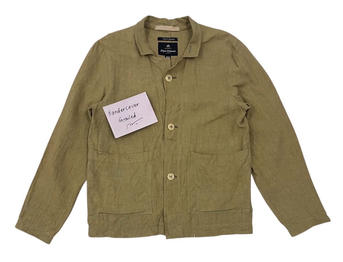 Nigel Cabourn Nigel Cabourn Buttons Shirt/Jacket Made in England Size US M / EU 48-50 / 2 - 1 Thumbnail
