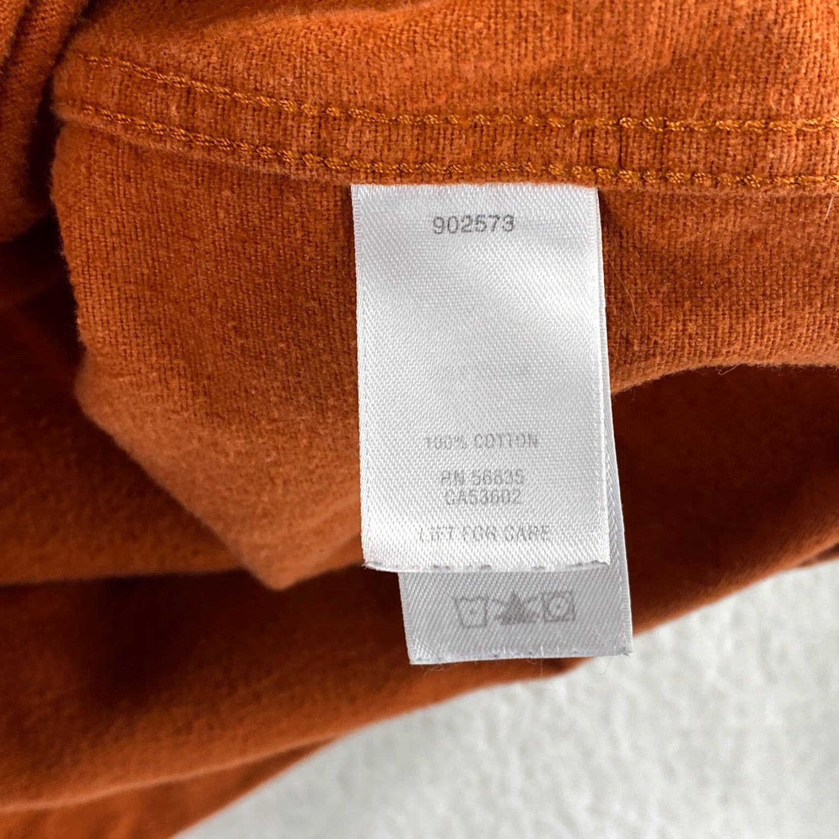 Vintage VINTAGE Cabelas Mens 3XL Shirt Chamois Deer Skin Soft Orange Heavyweight Cotton Flannel Size US XXL / EU 58 / 5 - 7 Thumbnail