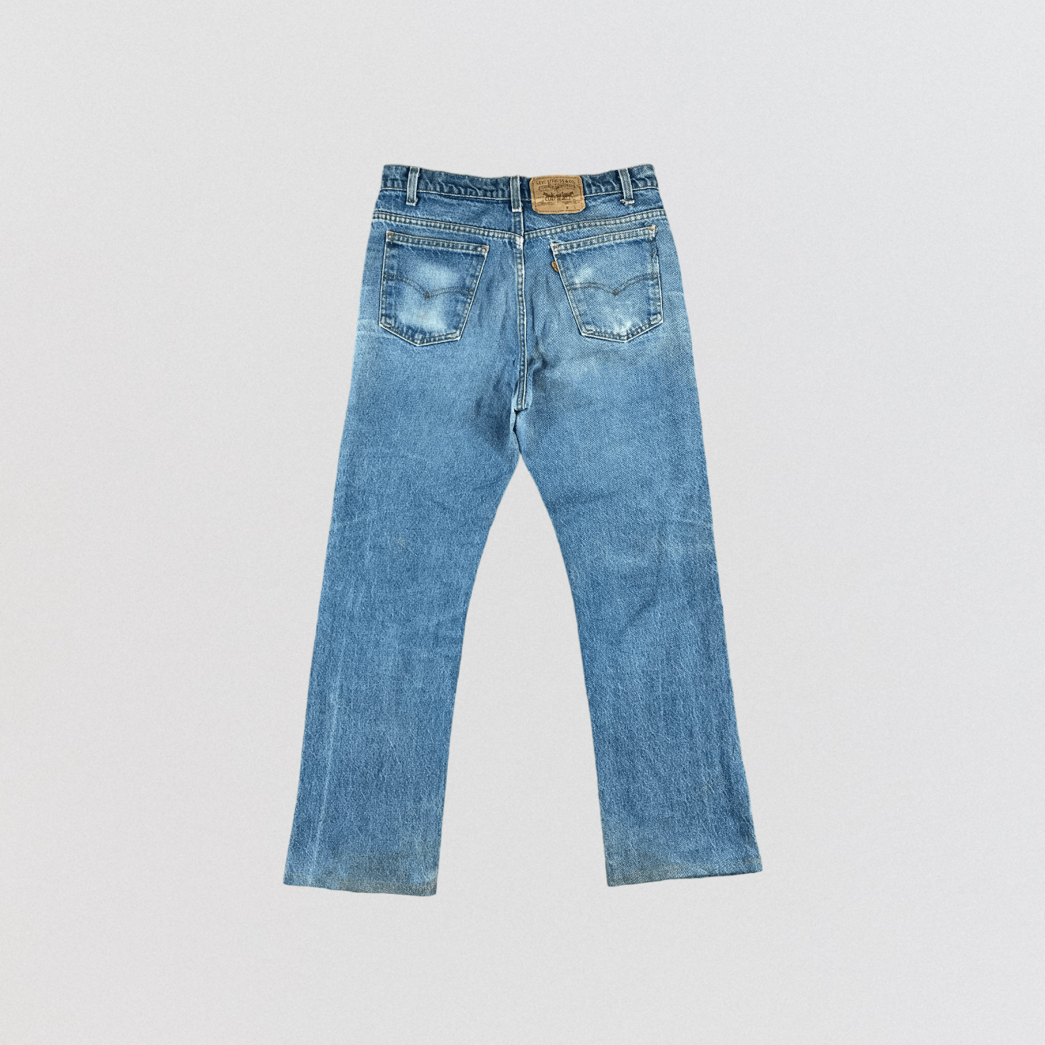 Levi's × Vintage Vintage 80s Levis Orange Tab Flare Jeans-JM3157 Size US 33 - 2 Thumbnail