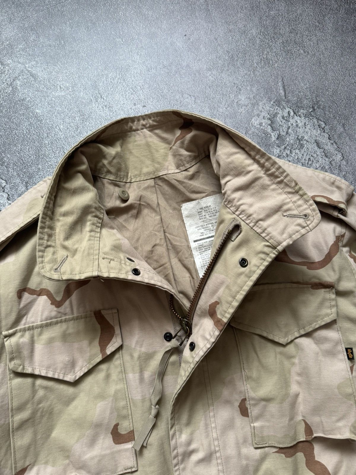 Alpha Industries × Vintage Alpha industries XL M-65 field coat jacket military cargo Size US XL / EU 56 / 4 - 12 Thumbnail