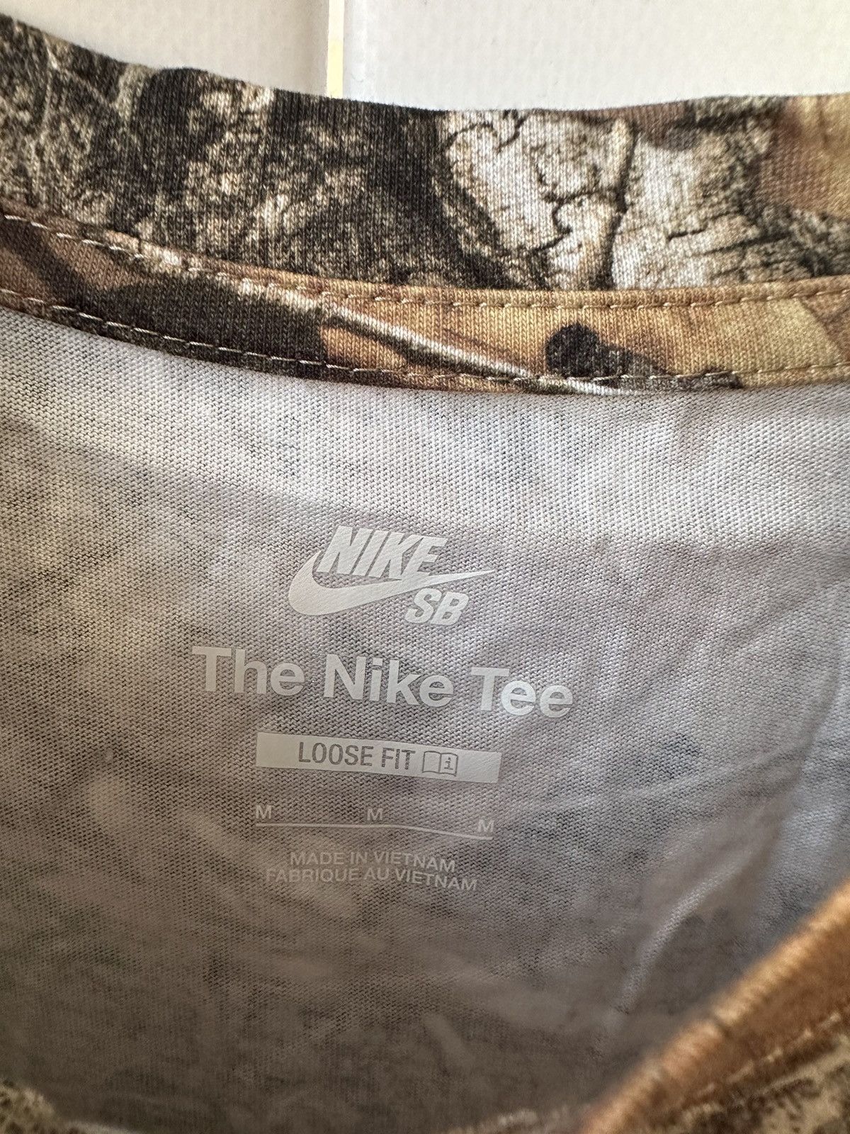 Realtree Nike SB tee Reeltree Camo Forest logo rare M Size US M / EU 48-50 / 2 - 4 Thumbnail