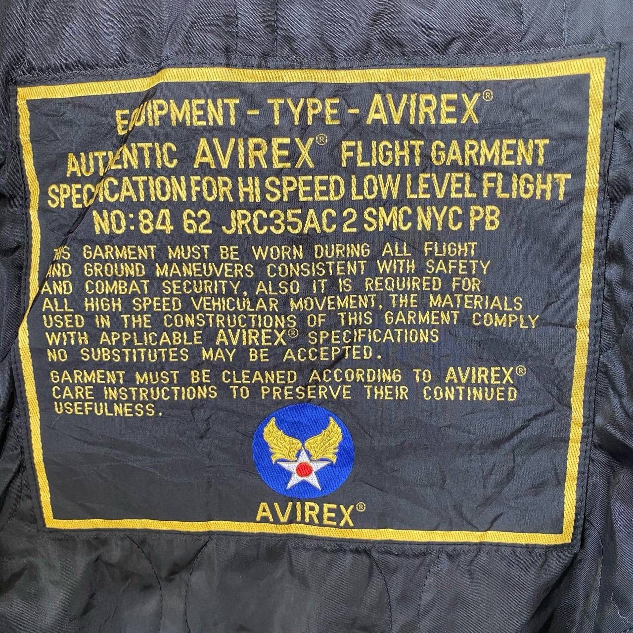 Avirex × Voodoo Tactical Vtg Avirex Flight Garment Navy Zipper Vest Size US M / EU 48-50 / 2 - 7 Thumbnail
