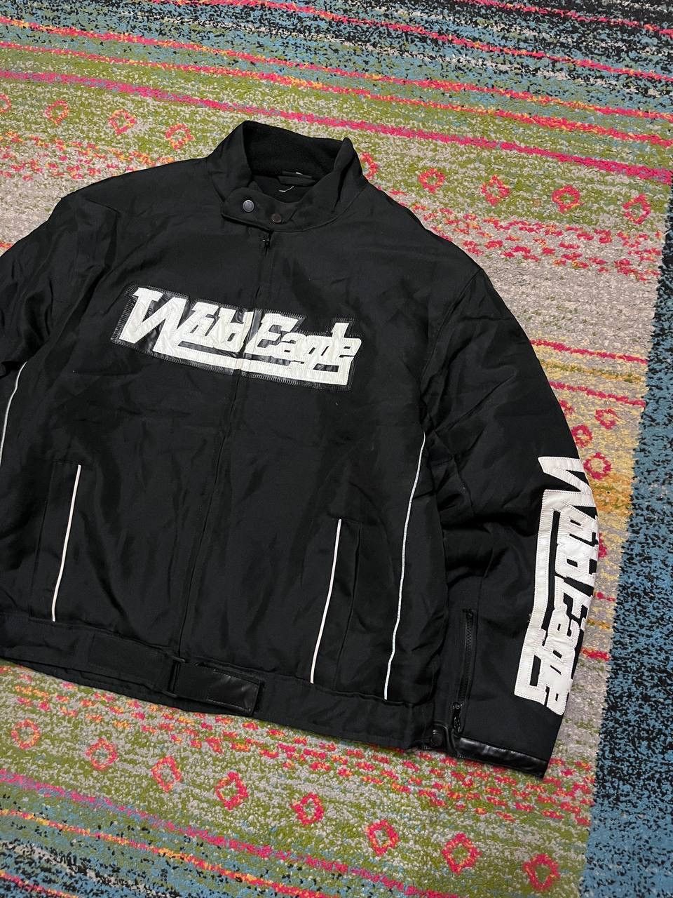 Vintage Vintage Wild Eagle Moto Racing Jacket Y2K Nascar XL Size US XL / EU 56 / 4 - 2 Thumbnail