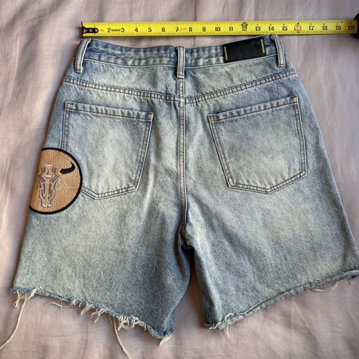 EPTM. EPTM Patrick Patchwork Denim Jorts Shorts Men's Size S / 30 Size US 30 / EU 46 - 11 Thumbnail