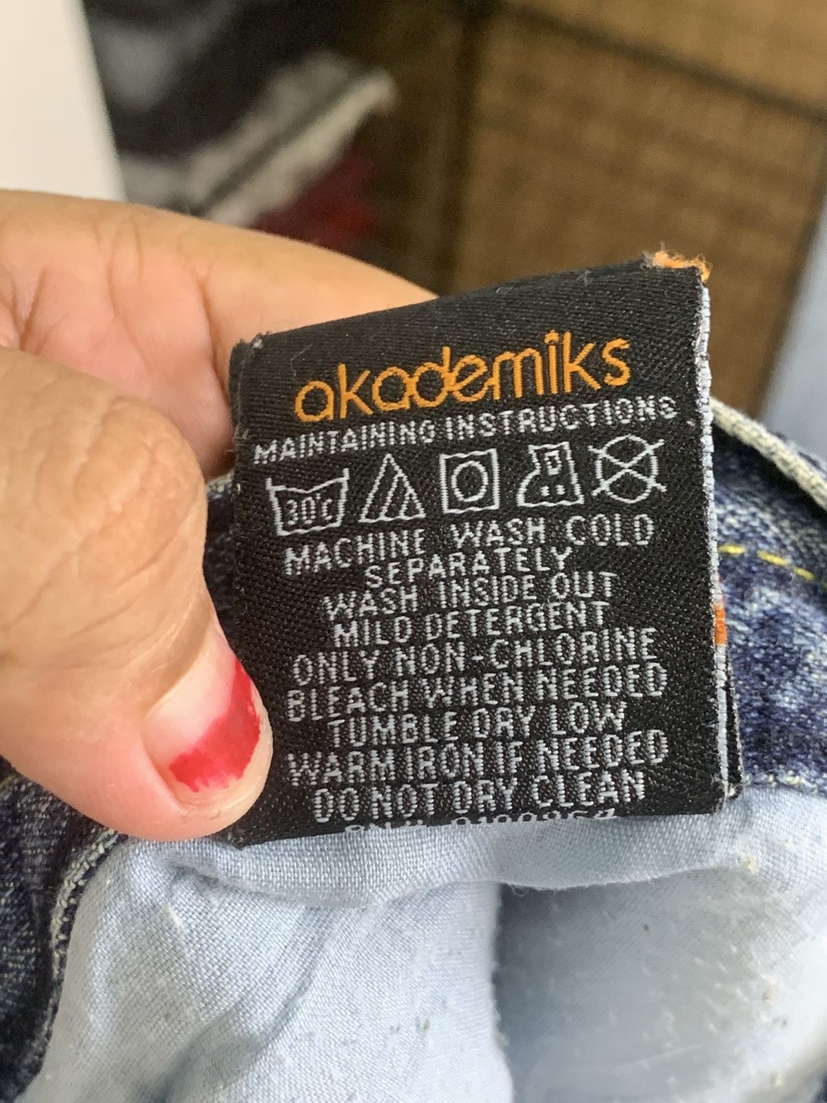 Akademiks × Vintage Vintage Akademiks distress jeans Size US 36 / EU 52 - 19 Thumbnail