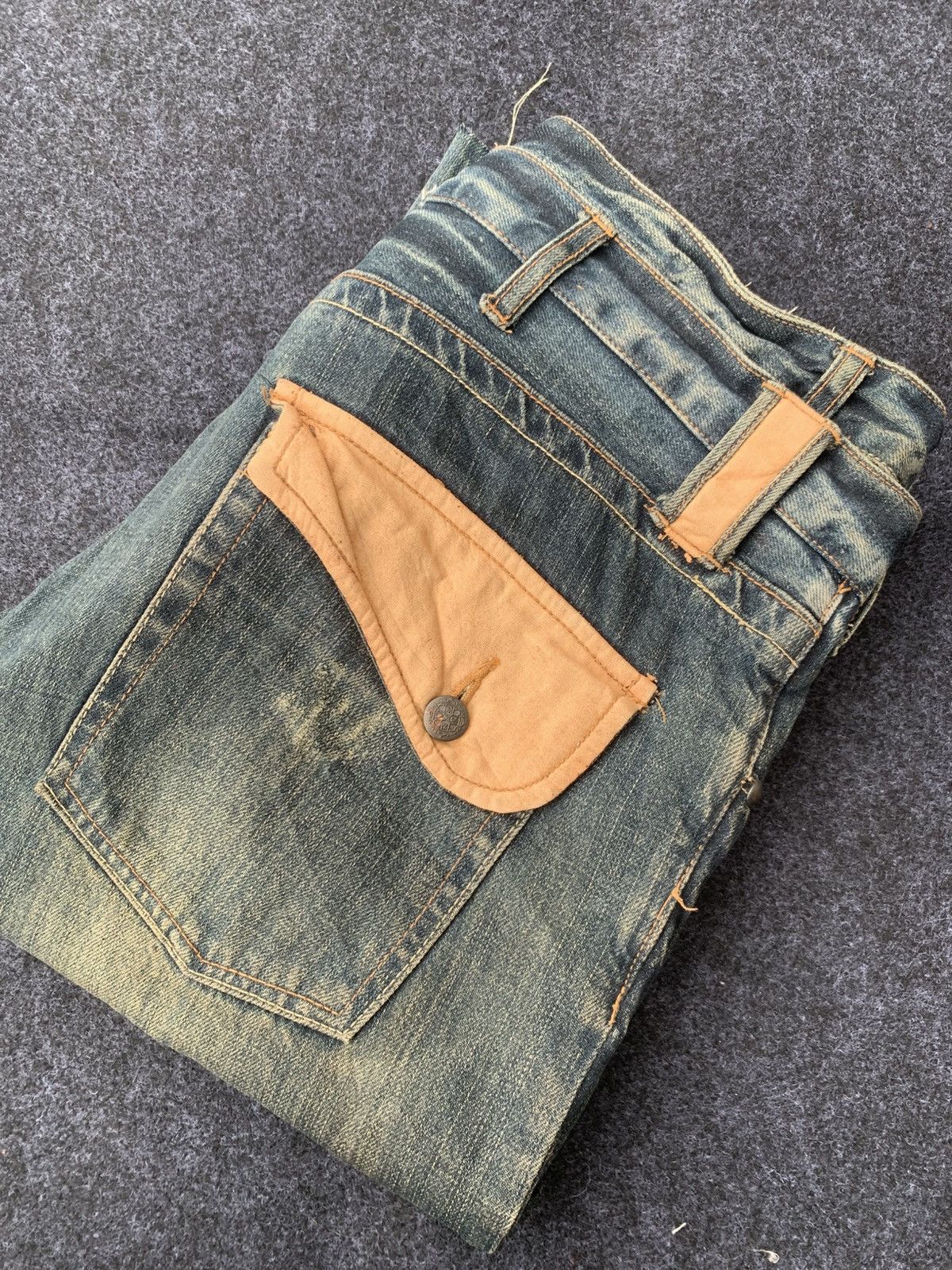 Japanese Brand Vintage Dominate double waist short pants Size US 33 - 8 Thumbnail