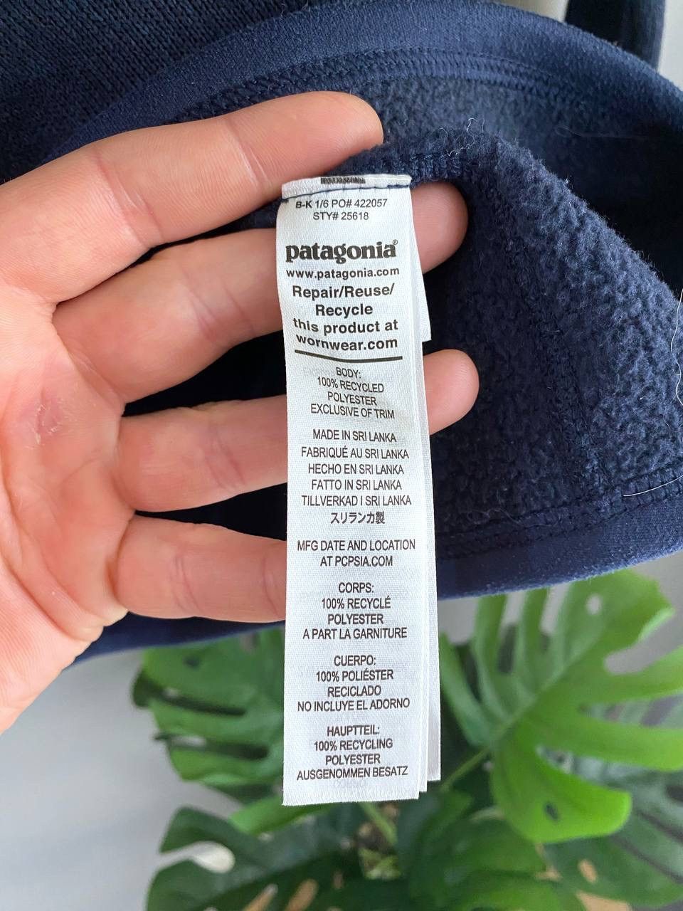Patagonia Patagonia Better Women's 1/4 Zip Blue Fleece Sweatshirt, XS Size XS / US 0-2 / IT 36-38 - 10 Thumbnail