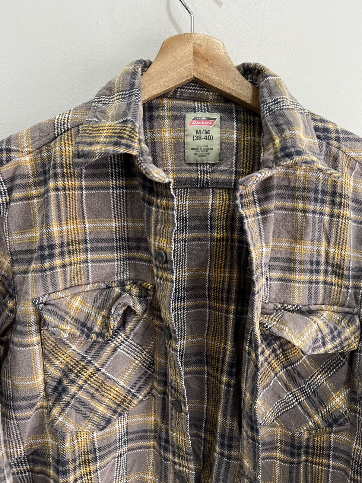 Dickies Vintage Dickies Button Up Shirt Plaid flannel Size US S / EU 44-46 / 1 - 4 Thumbnail