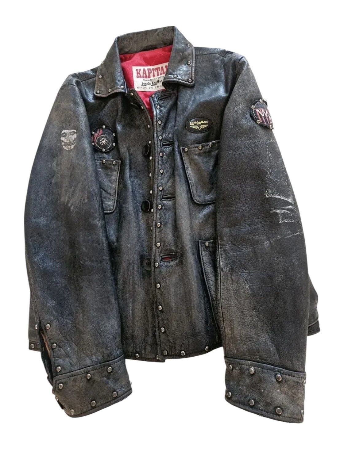 Kapital Kapital x Lewis Leather *Rare* Horse Hide Jacket Size US L / EU 52-54 / 3 - 4 Thumbnail