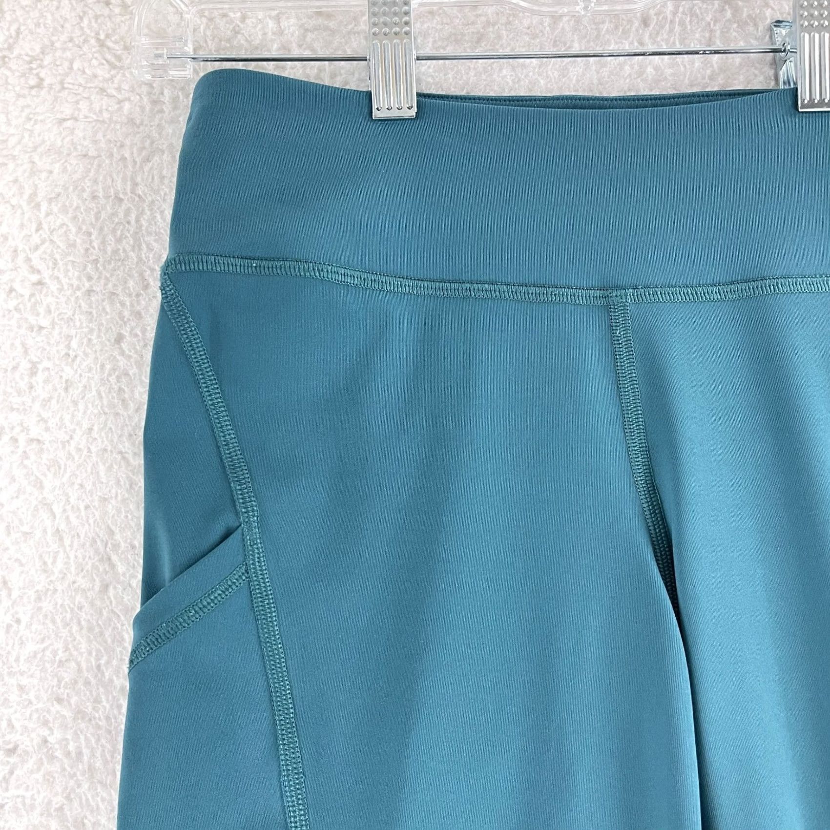 Lululemon Lululemon Ready to Race Crop Leggings Womens Size 6 Green Pull On Yoga Stretch Size 28" / US 6 / IT 42 - 4 Thumbnail