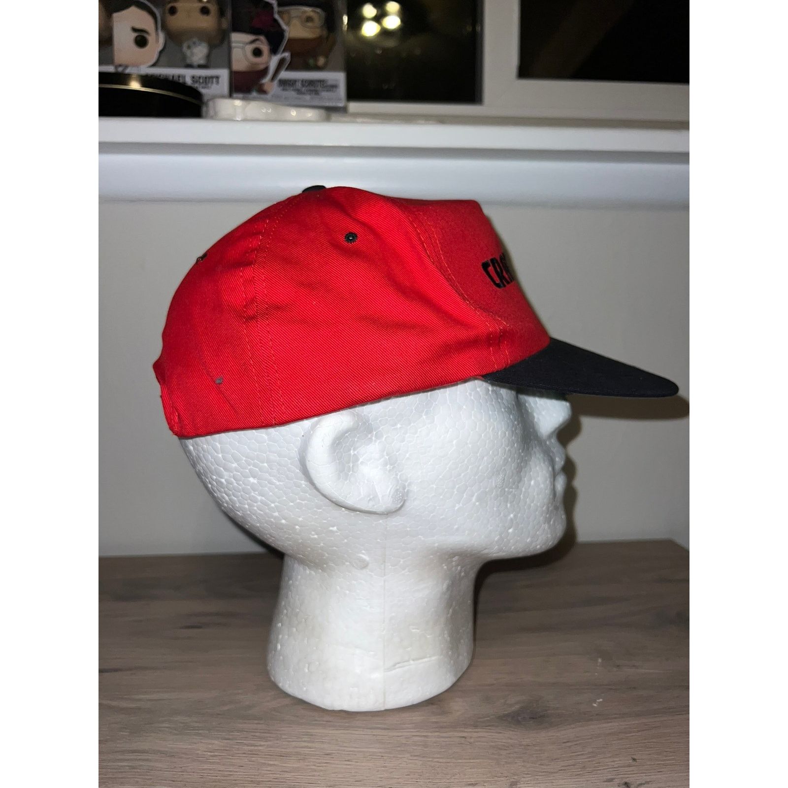 Craftsman Vintage Craftsman Hat Red Black Snapback Cap Headwear OS 90s Size ONE SIZE - 5 Thumbnail