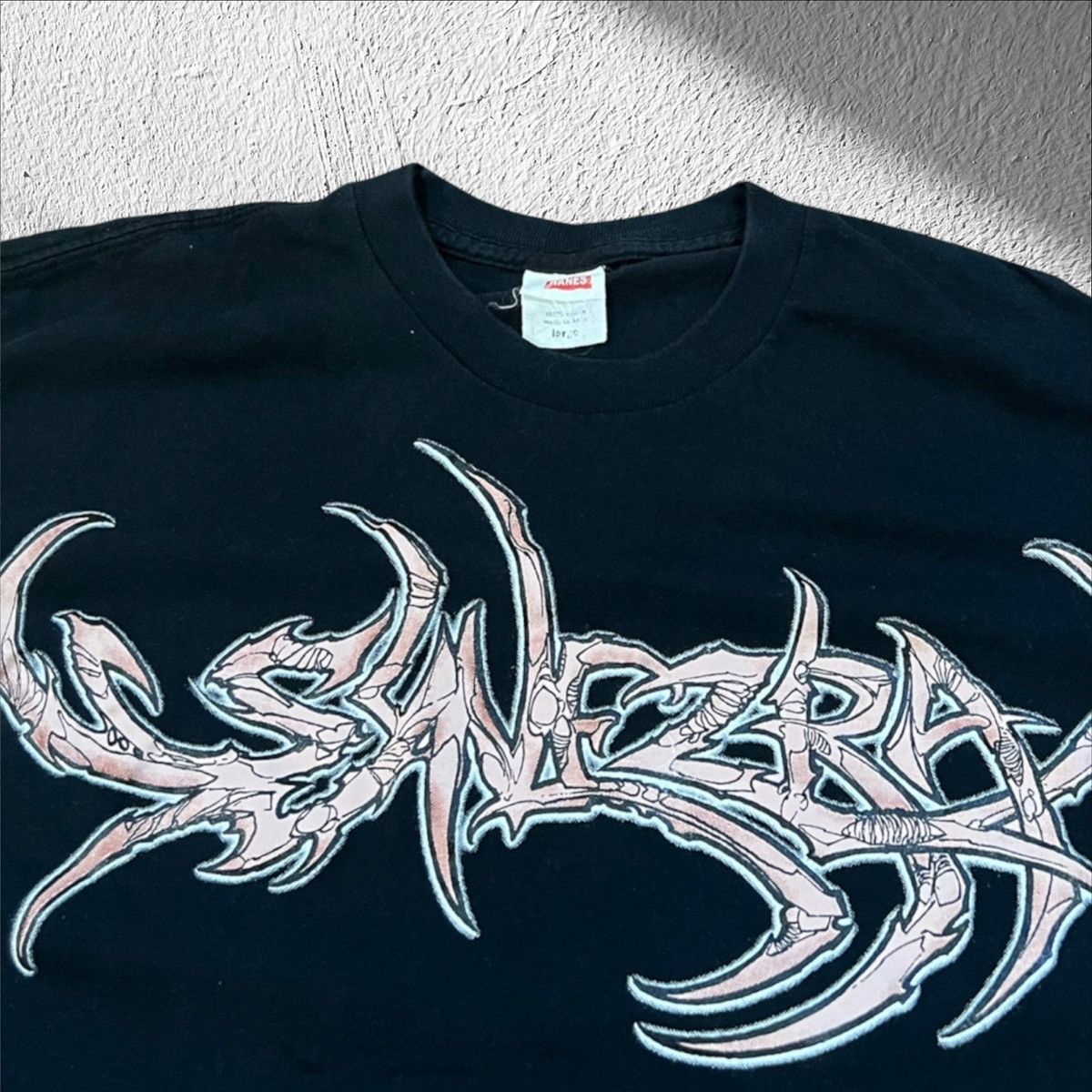 Vintage Vintage Heavy Metal Rock Band Tee Shirt Large Size US L / EU 52-54 / 3 - 3 Thumbnail