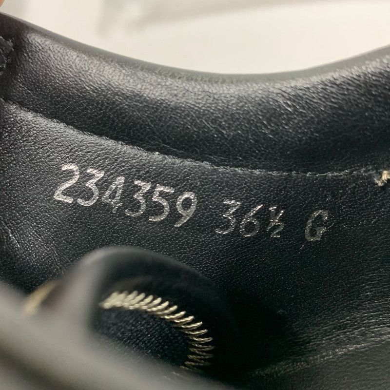 Gucci Gucci Black Leather Low Top Sneakers for Men and Women -250 Size US 6.5 / EU 39-40 - 8 Thumbnail