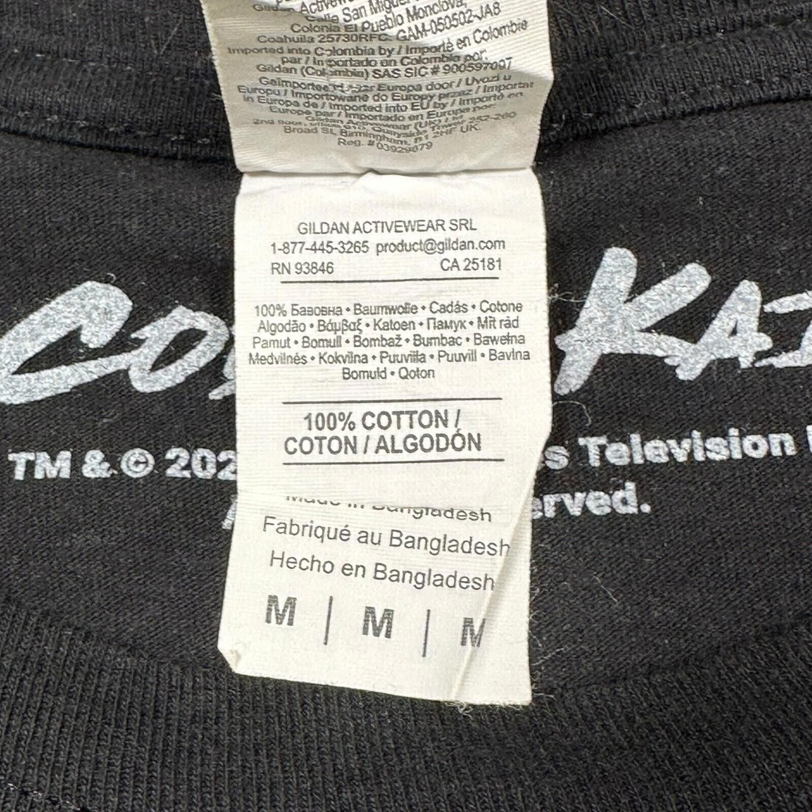 Gildan Cobra Kai T-Shirt Men's UK Size M Black Graphic Print Size US M / EU 48-50 / 2 - 11 Thumbnail