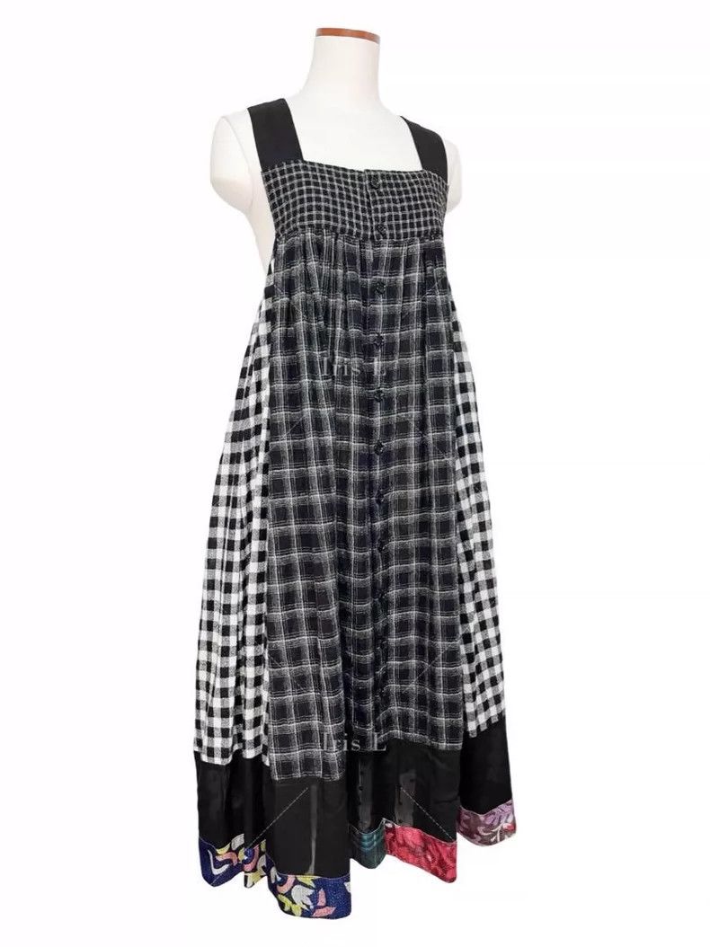 Comme des Garcons Comme Des Garcons Full-body mixed material splicing combin Size S / US 4 / IT 40 - 2 Thumbnail