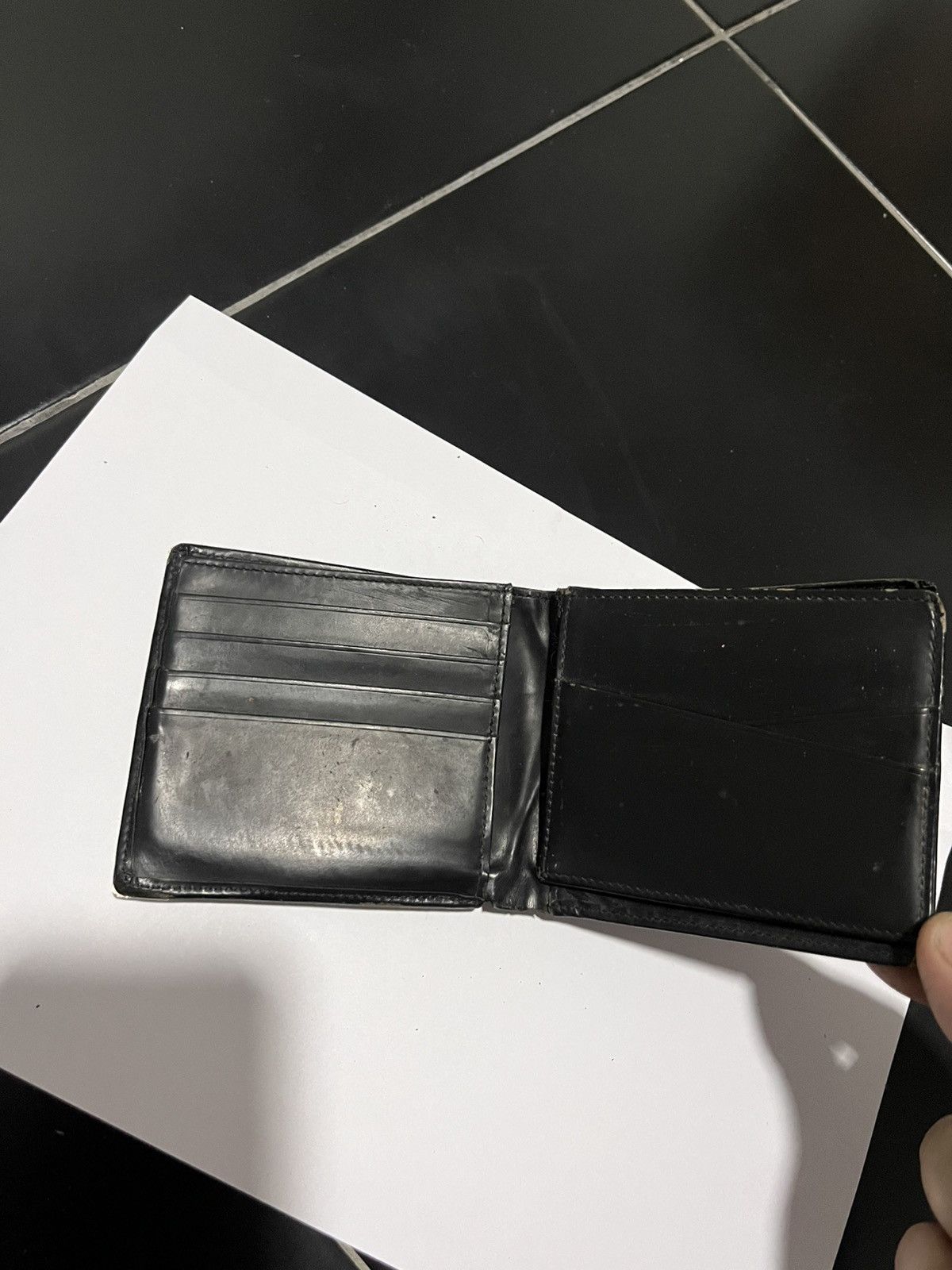 Jean Paul Gaultier × Vintage Jean-Paul Gaultier Black and Silver Wallet-purses Size ONE SIZE - 4 Thumbnail