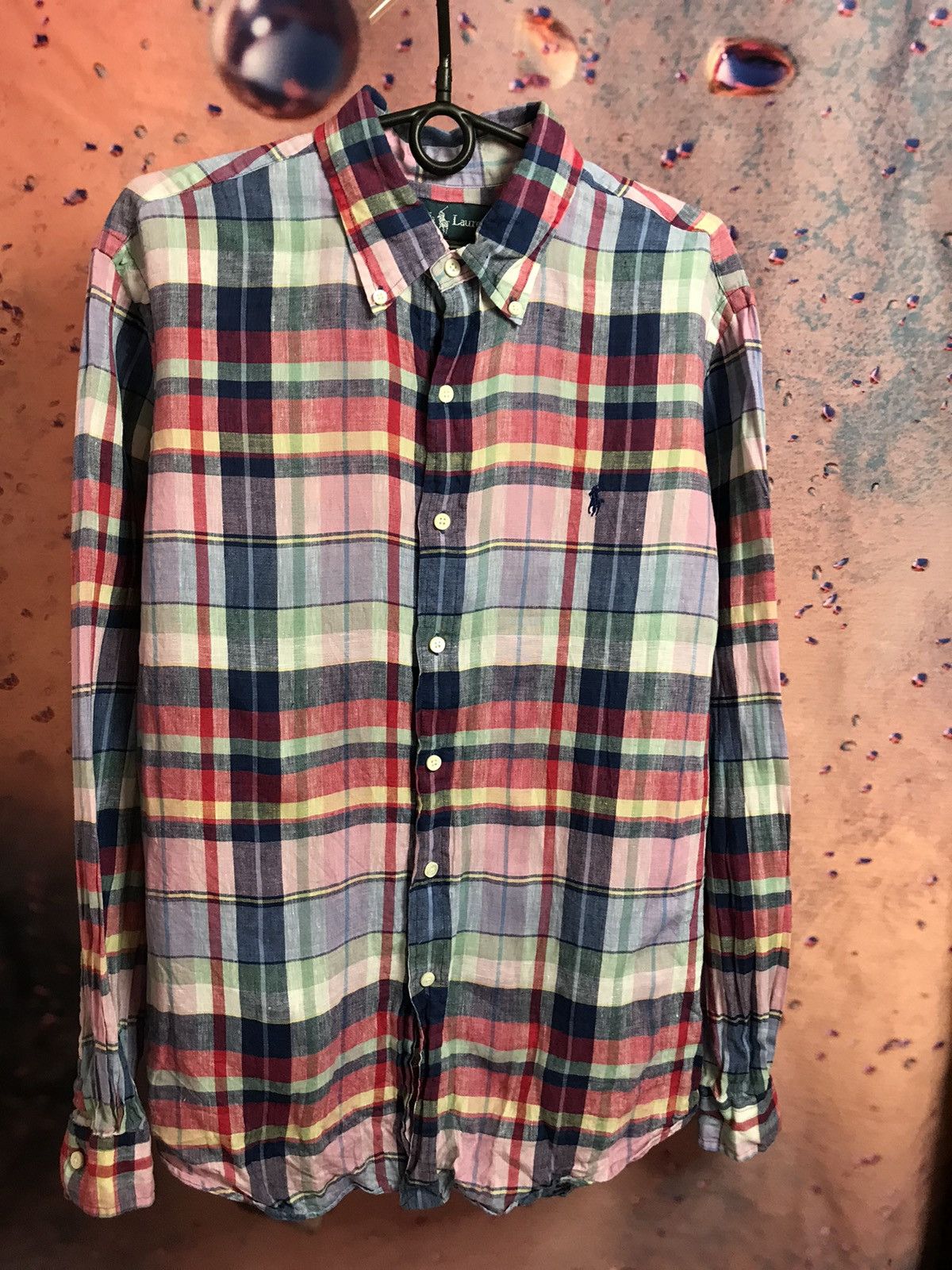 Vintage Vintage Polo Ralph Lauren luxury linen shirt Size US L / EU 52-54 / 3 - 2 Thumbnail
