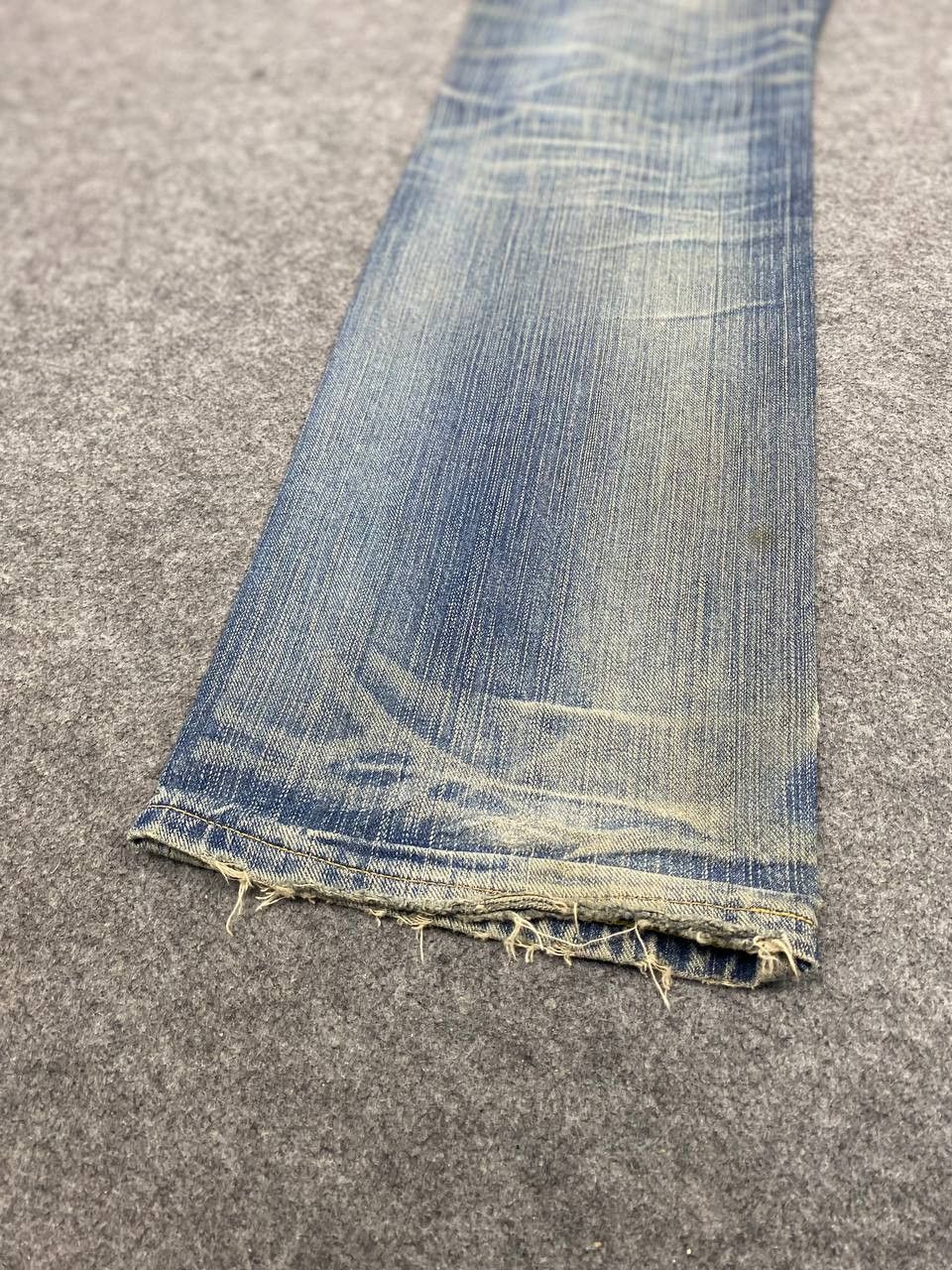 Edwin vintage edwin xv distressed reworked denim nice design Size US 35 - 8 Thumbnail