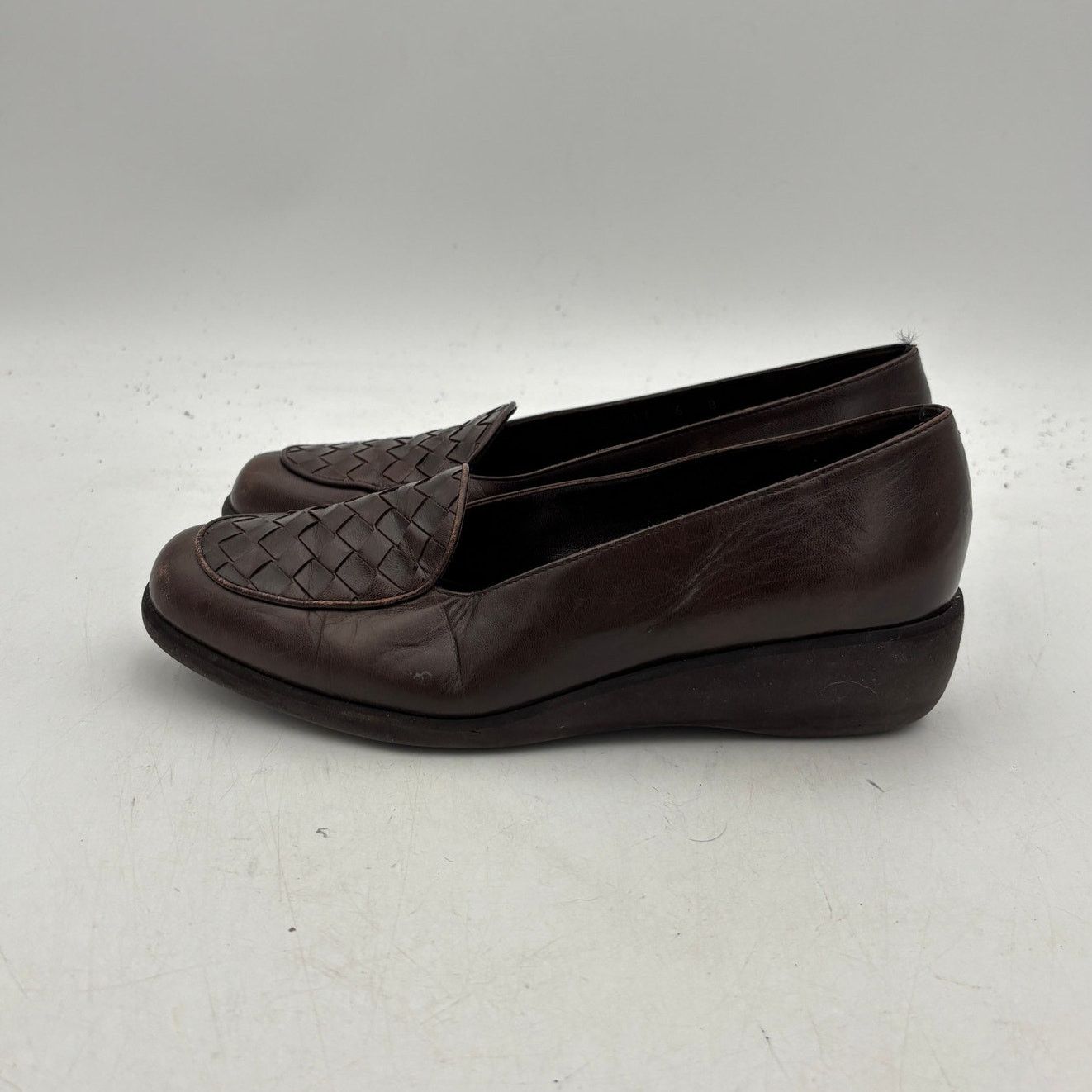Bottega Veneta Bottega Veneta Intrecciato Woven Leather Loafers Women's 6B Size US 6 / IT 36 - 5 Thumbnail