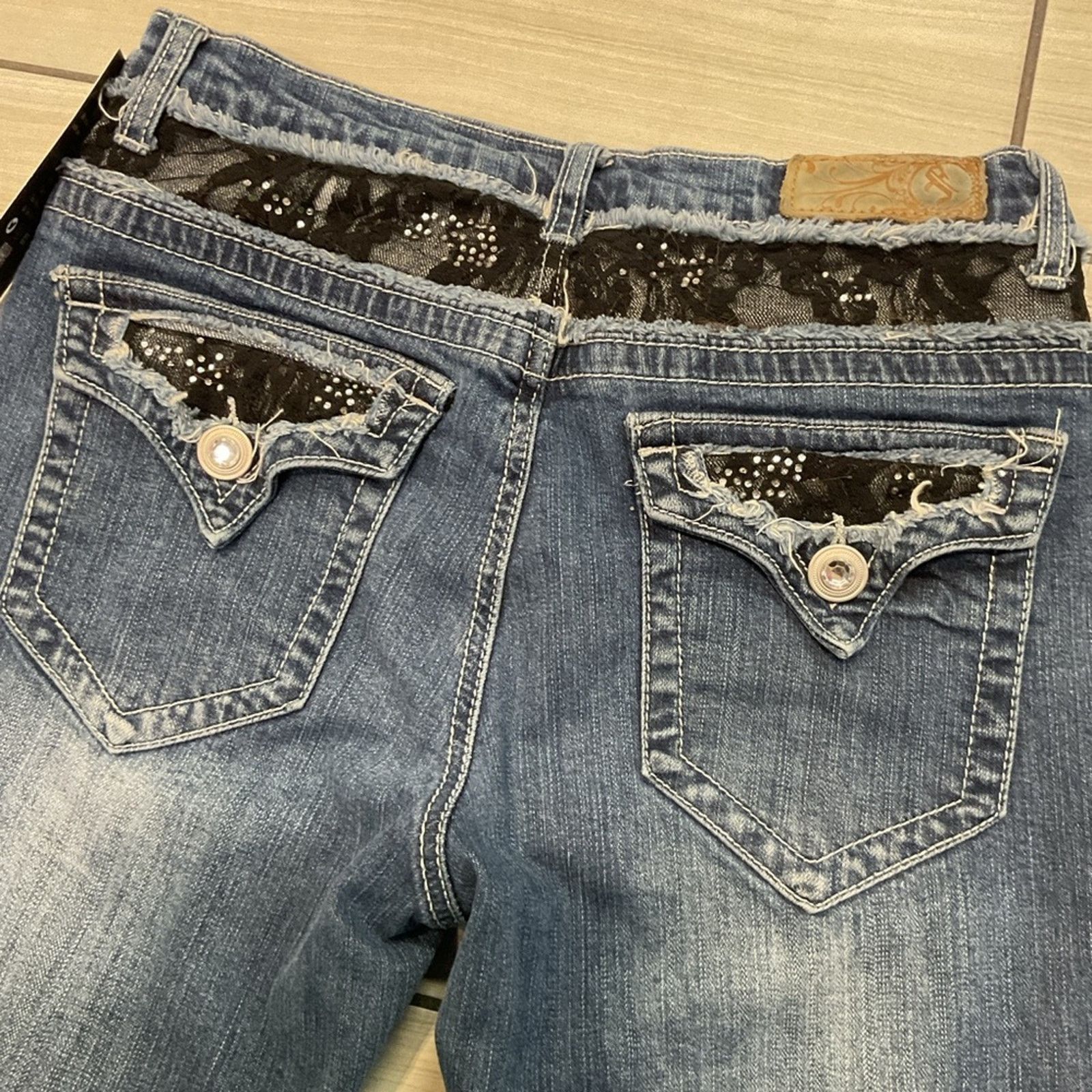 Vintage Y2K Grunge Jeans Size 32" / US 10 / IT 46 - 4 Thumbnail