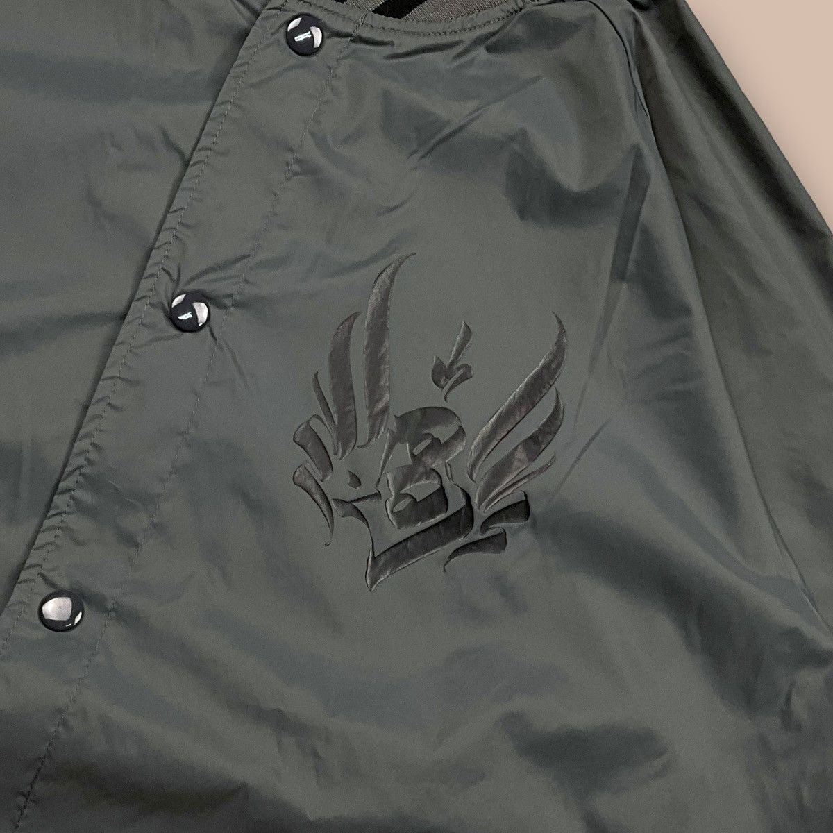 Japanese Brand BLACK DALLAS "RISE" Nylon Jacket Artwork by USUGROW Size US XL / EU 56 / 4 - 7 Thumbnail