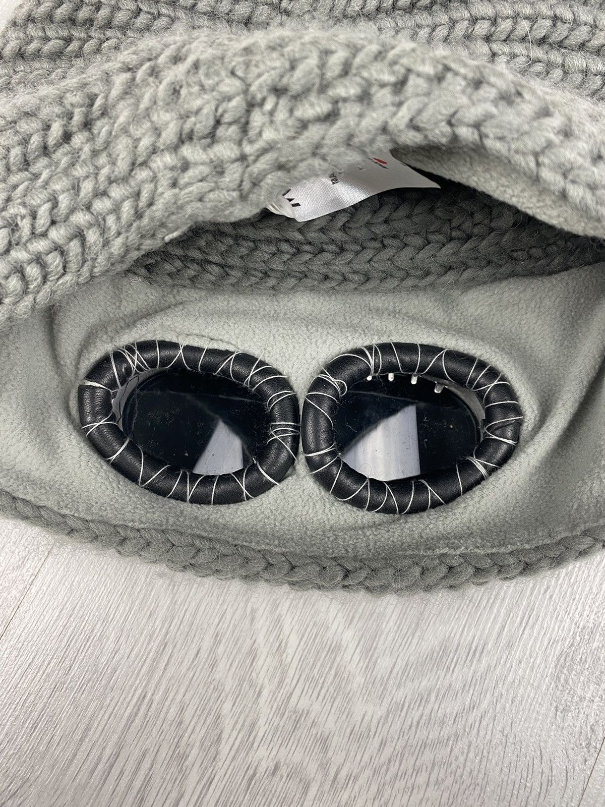 Handmade New! Moshiki Wool Beanie Winter Ski Hat Mask Sherpa Y2K Size ONE SIZE - 5 Thumbnail