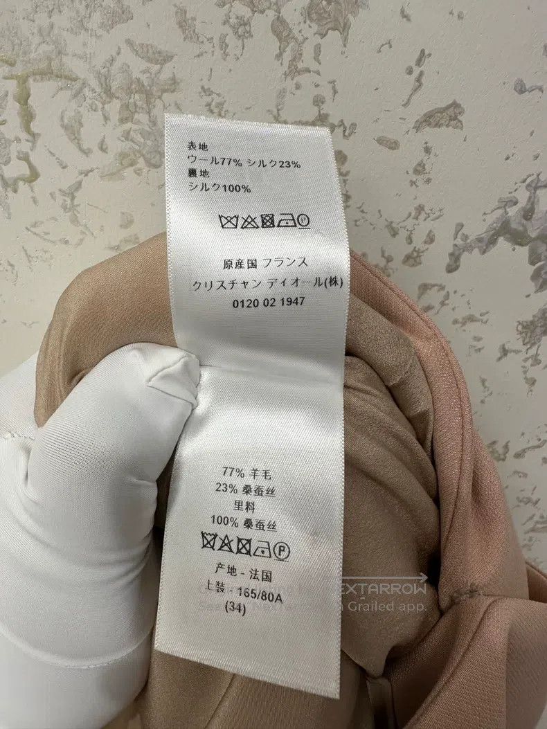 Dior Dior Nude pink silk dress Size XXS / US 00 / IT 34 - 5 Thumbnail