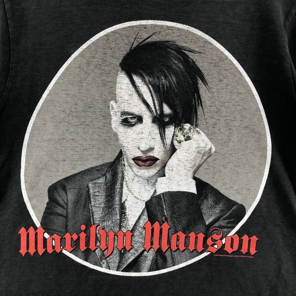 Band Tees × Vintage Y2K! MARILYN MANSON Against All Gods T-Shirt Band Tees Size US S / EU 44-46 / 1 - 3 Thumbnail