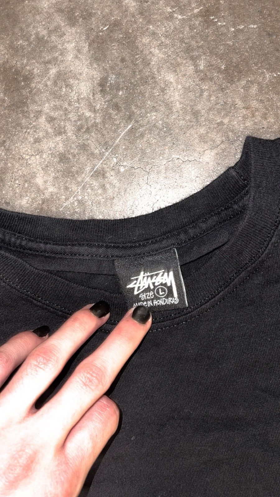 Stussy Stussy Black and Camo Rare Shirt Size US L / EU 52-54 / 3 - 2 Thumbnail