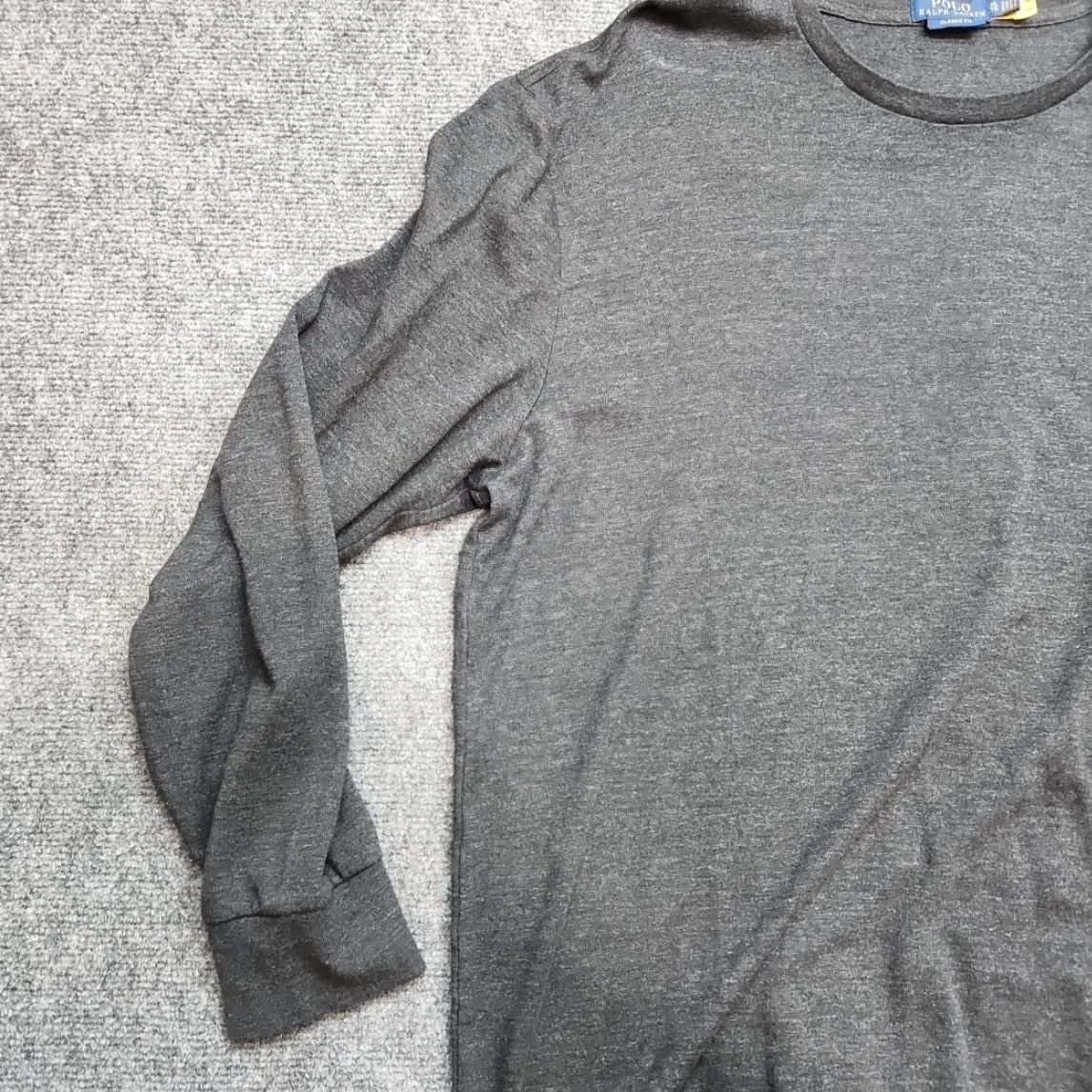 Polo Ralph Lauren Polo Ralph Lauren Shirt Men XL Dark Gray Long Classic Fit T-Shirt Size US XL / EU 56 / 4 - 5 Thumbnail